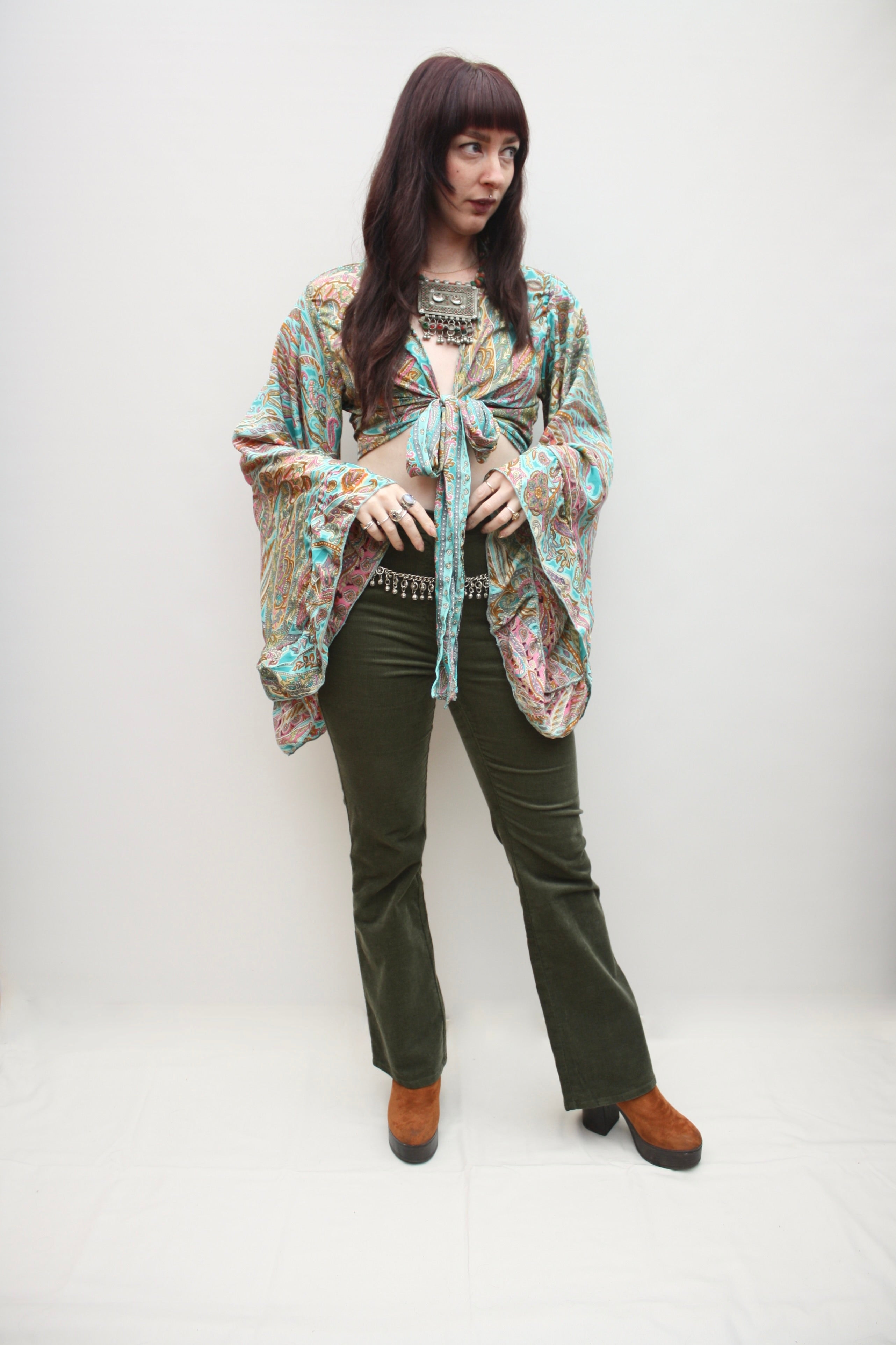 Silk Butterfly Blouse