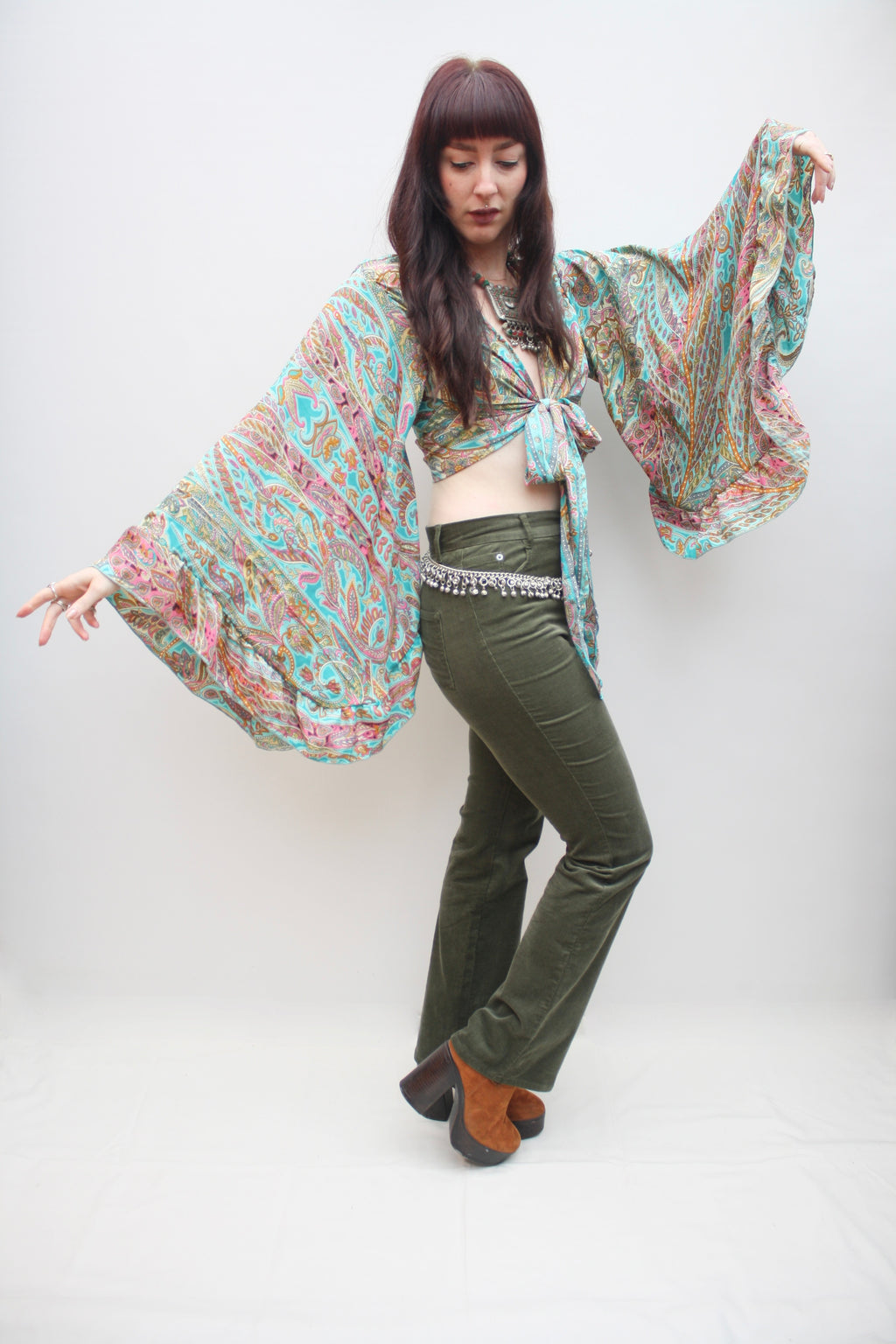 Silk Butterfly Blouse