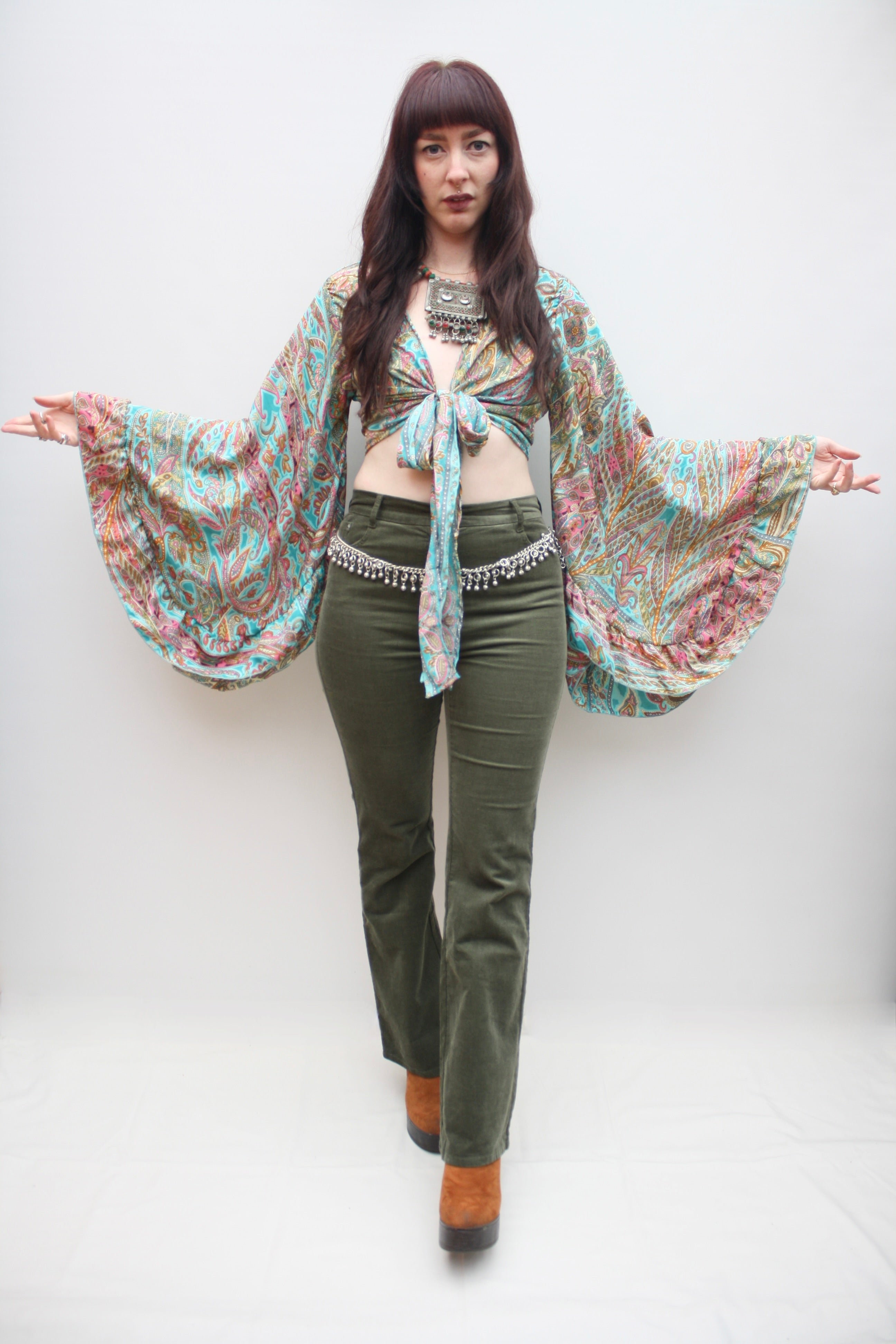 Silk Butterfly Blouse