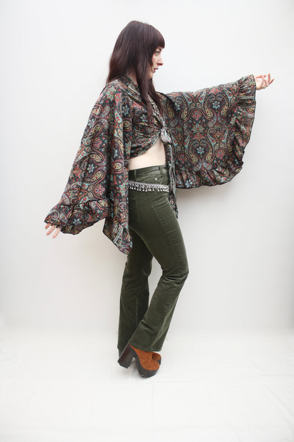 Silk Butterfly Blouse