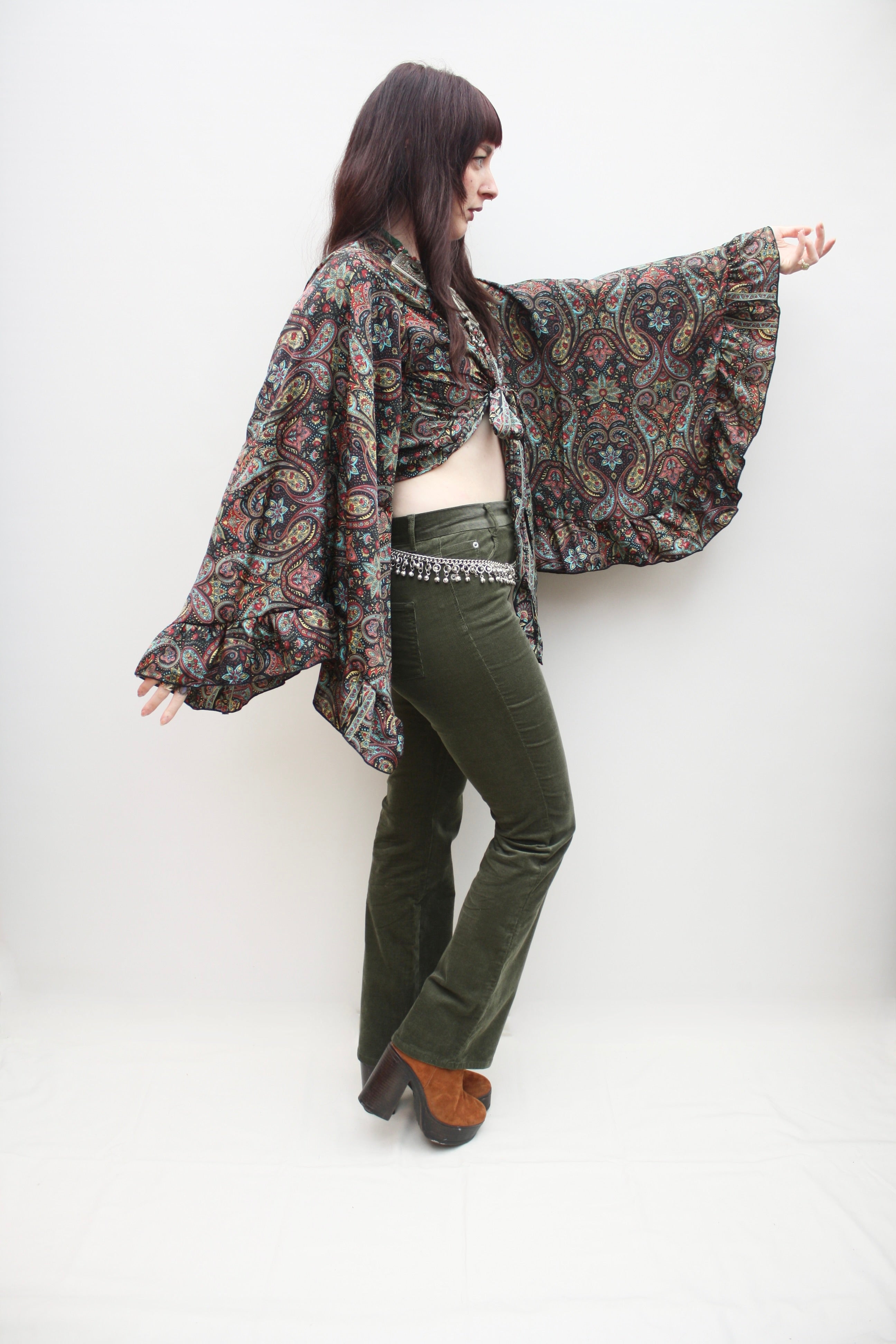 Silk Butterfly Blouse