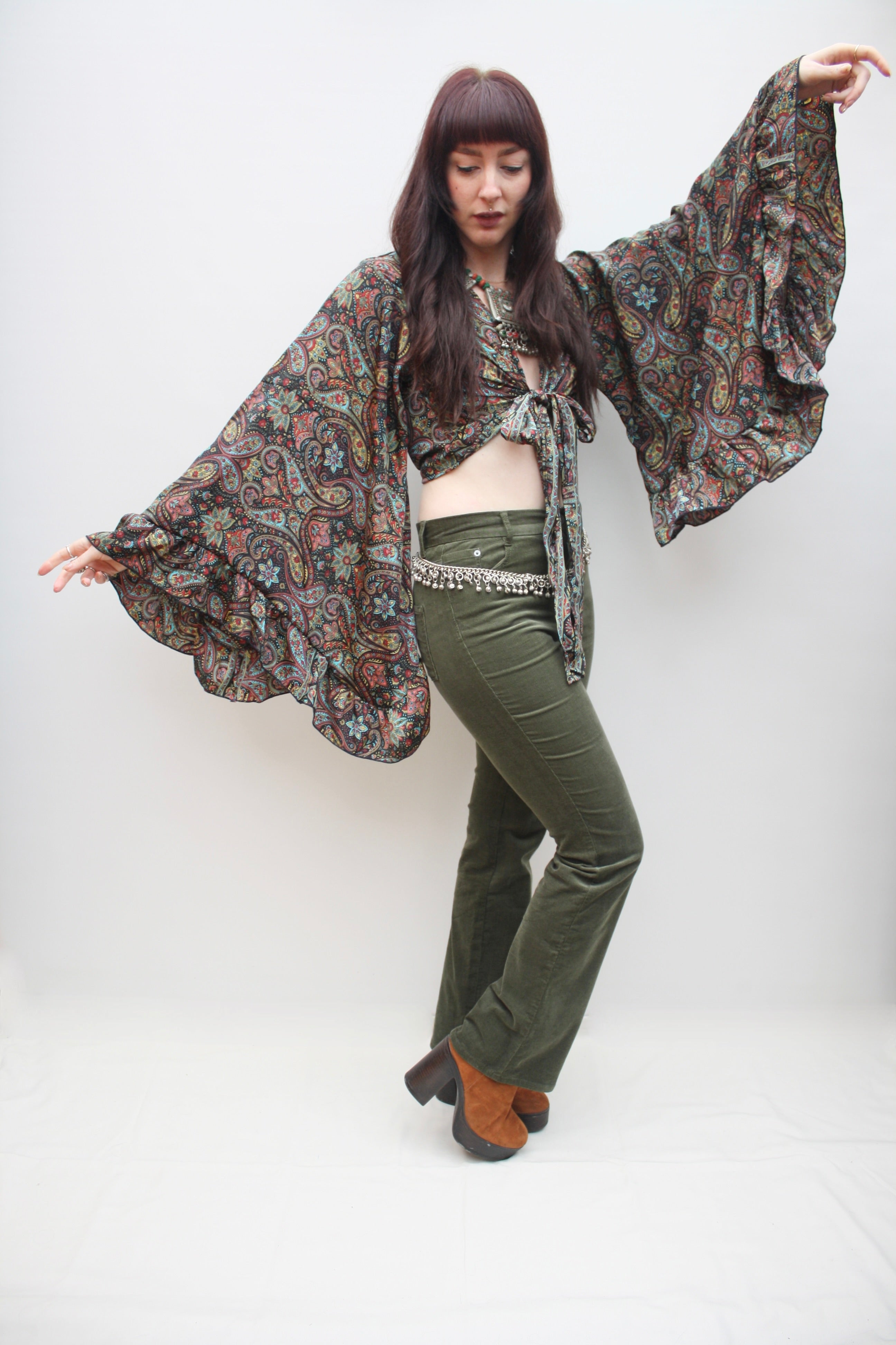 Silk Butterfly Blouse