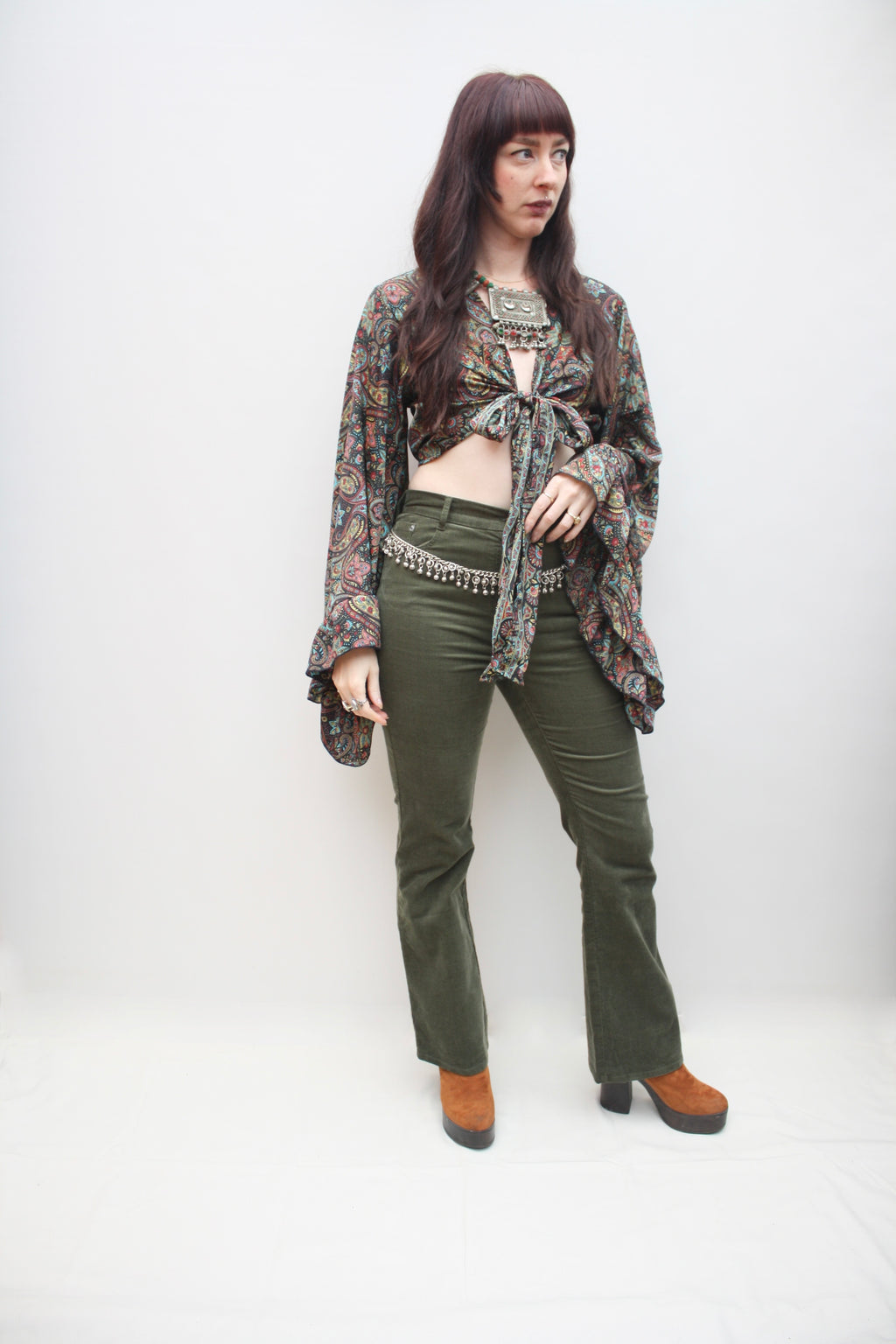 Silk Butterfly Blouse