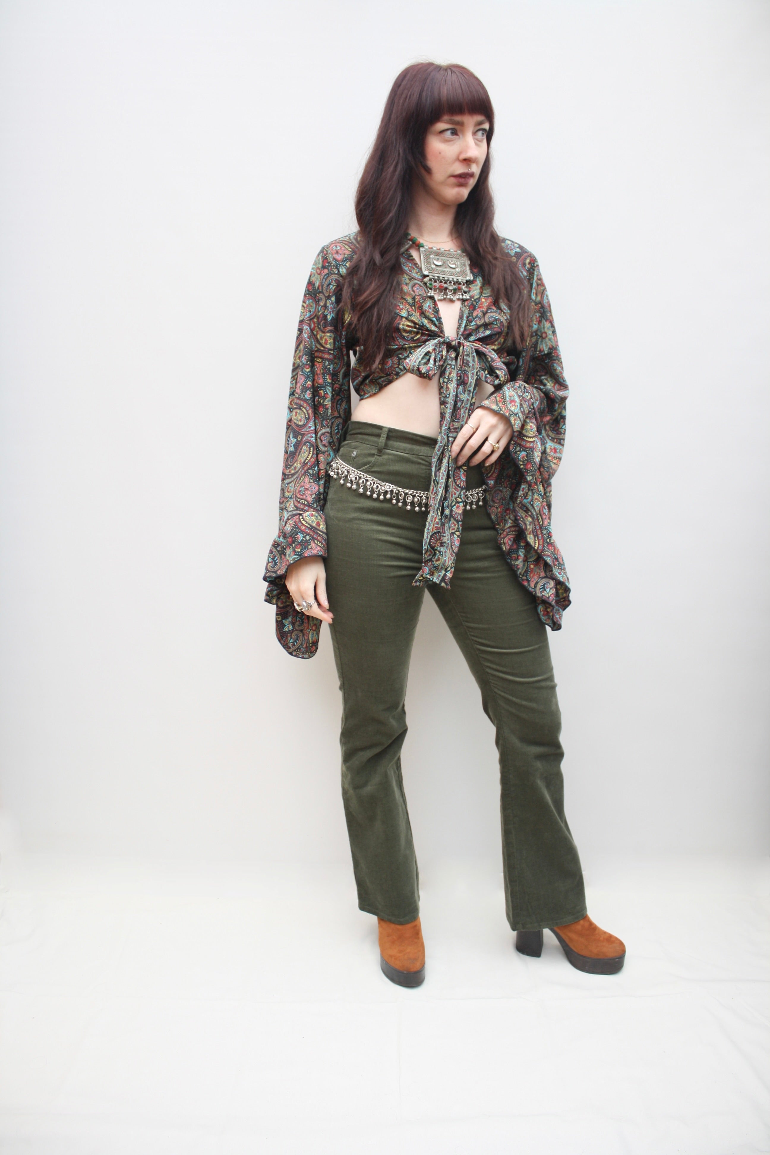 Silk Butterfly Blouse