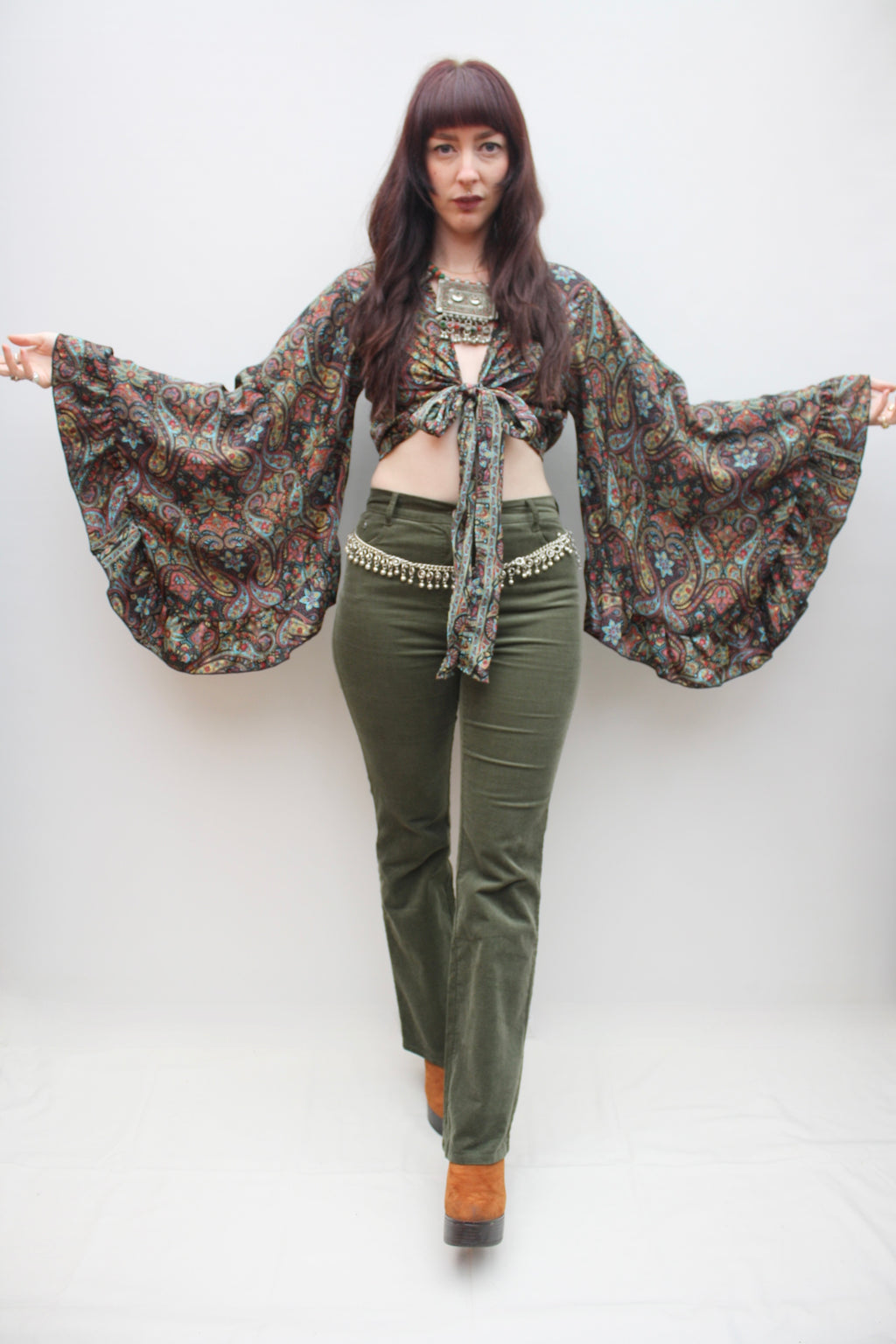 Silk Butterfly Blouse