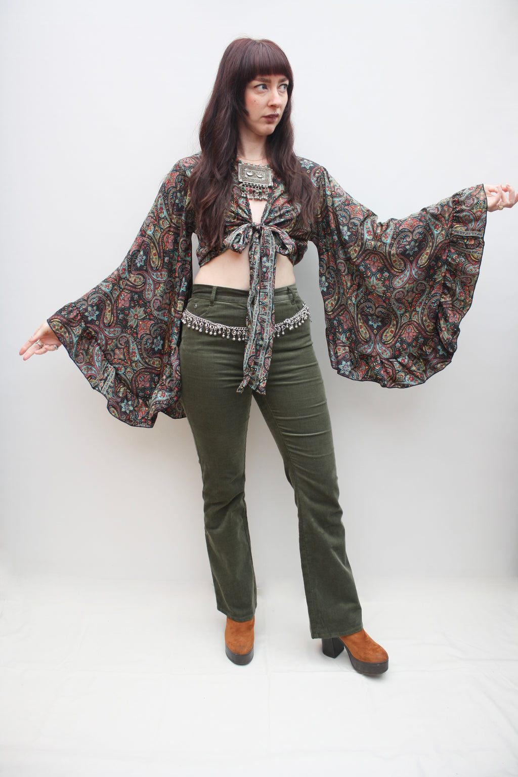 Silk Butterfly Blouse