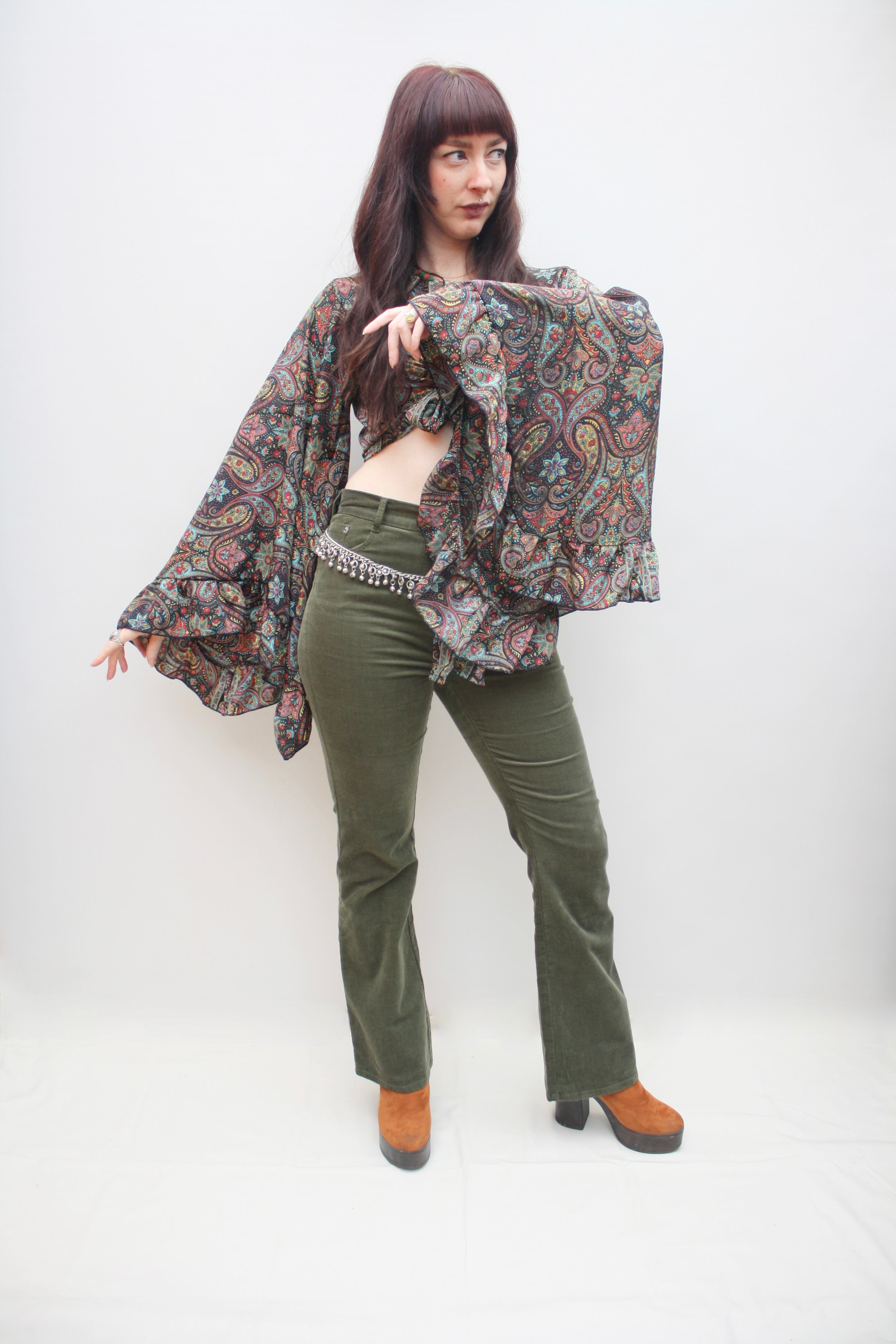 Silk Butterfly Blouse