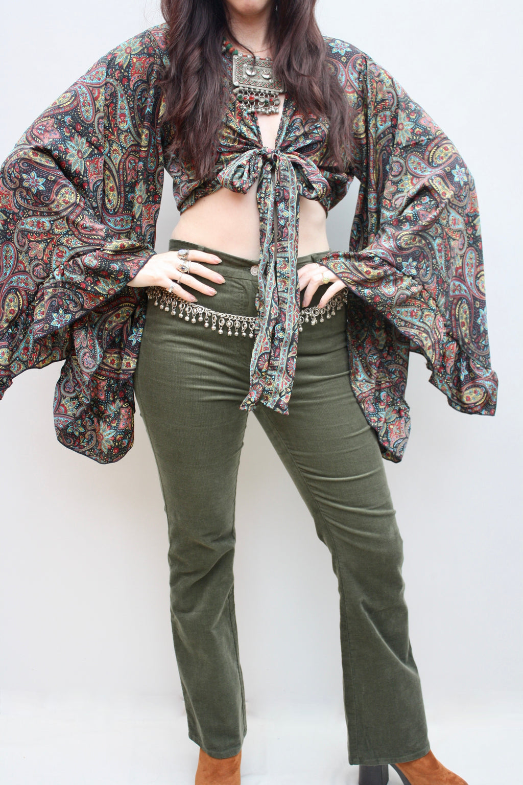 Silk Butterfly Blouse