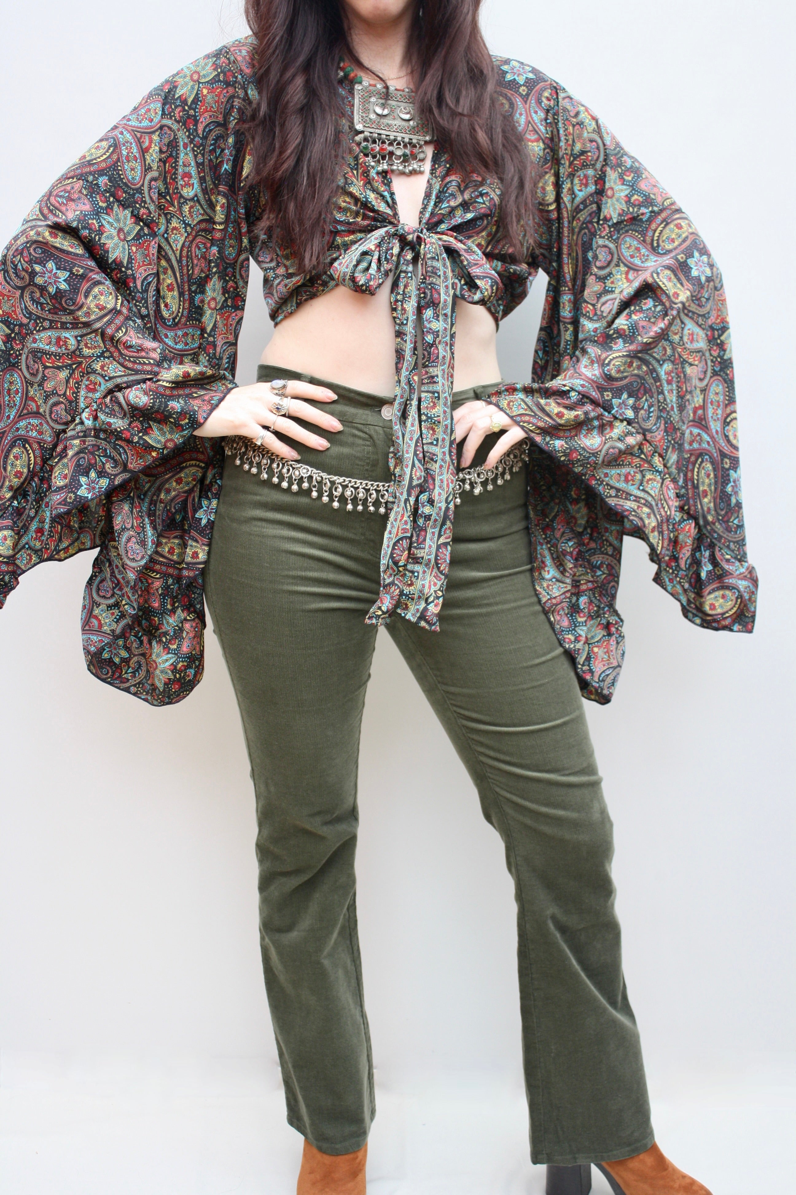 Silk Butterfly Blouse