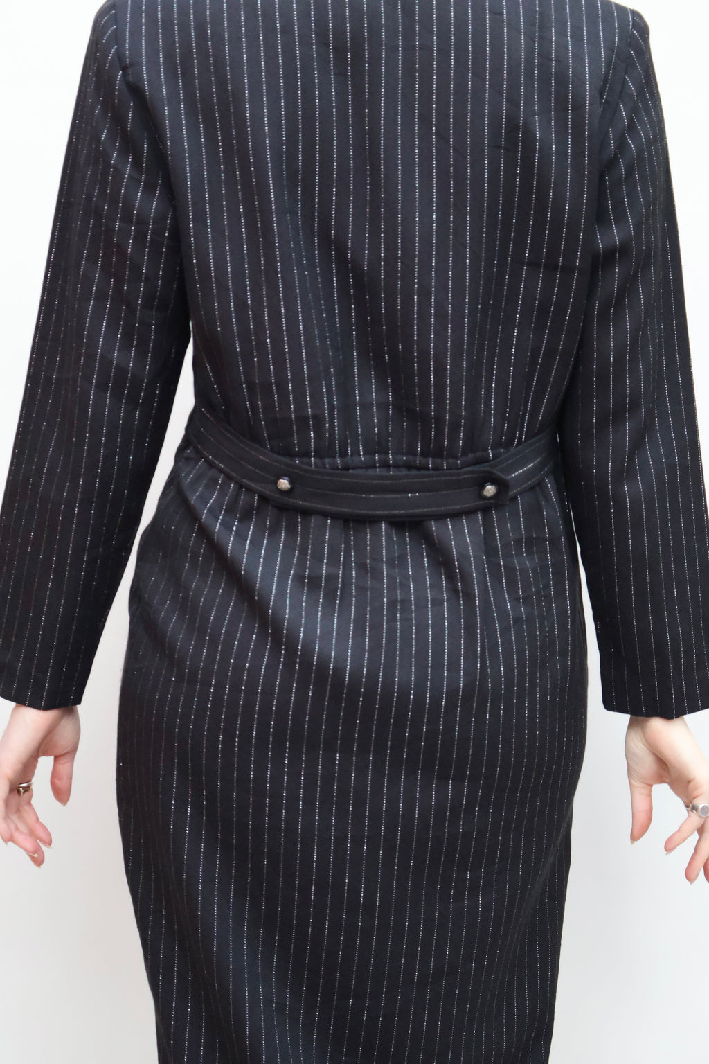 Vintage Pinstripe Dress