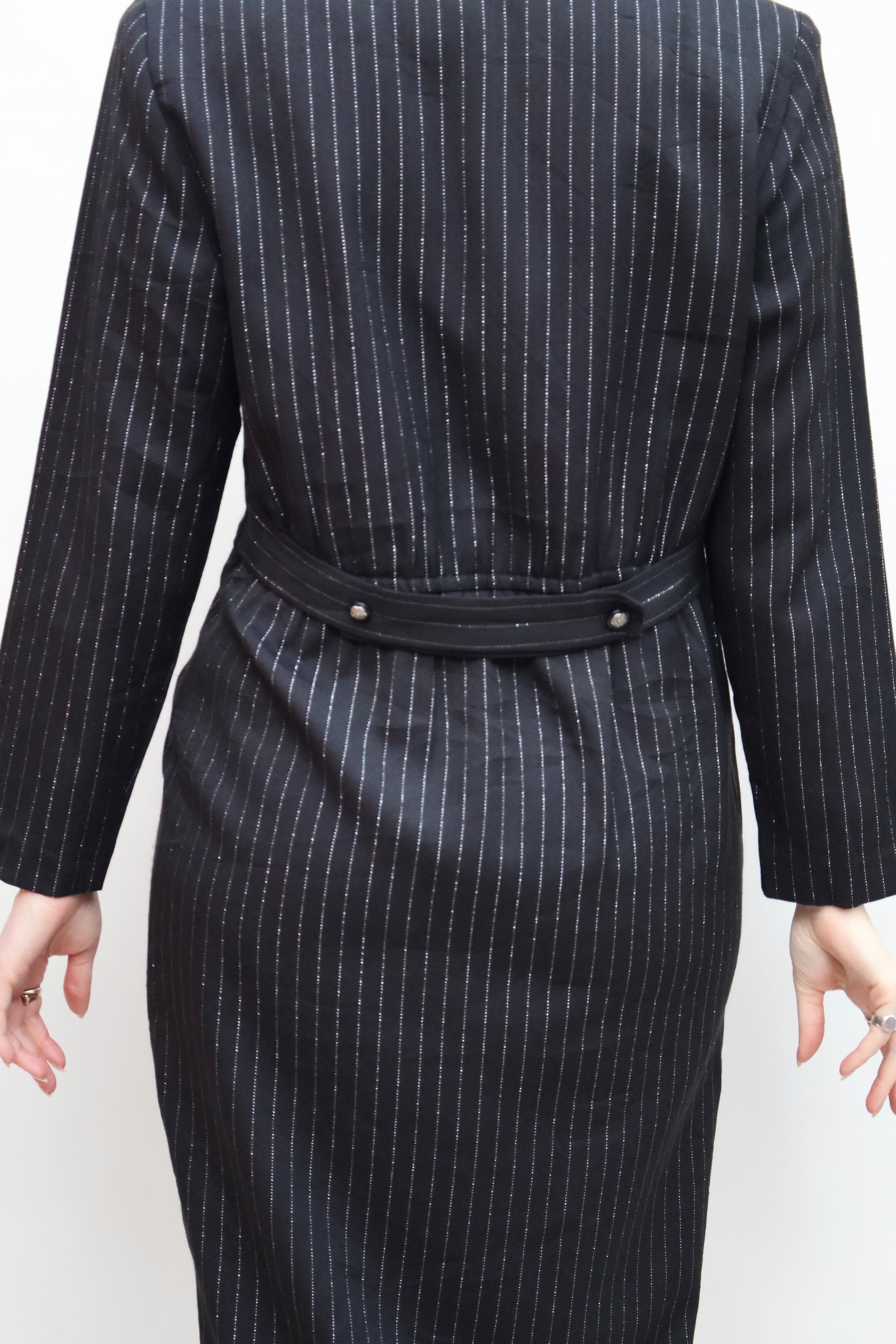 Vintage Pinstripe Dress