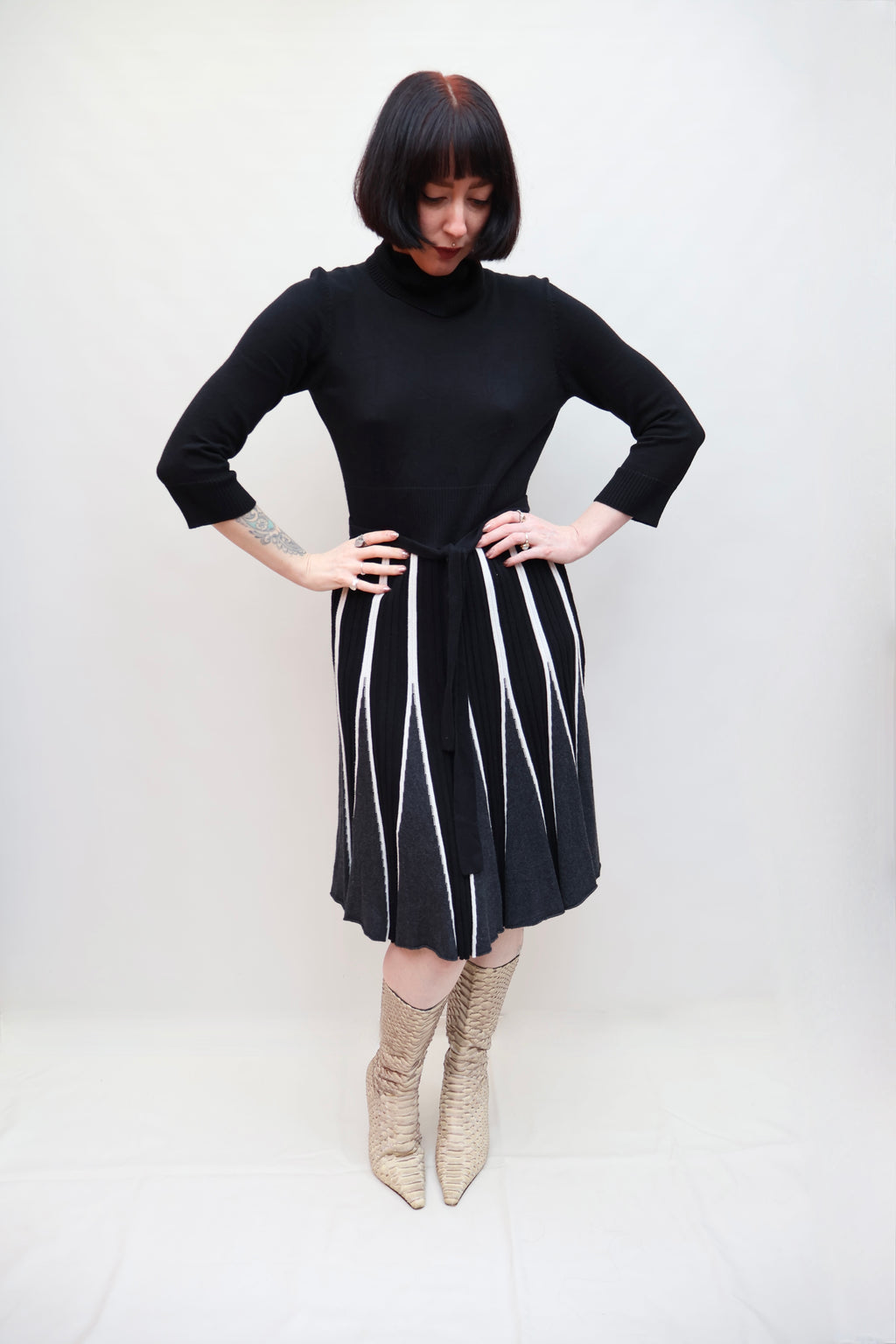 Vintage 90s Knitted Dress