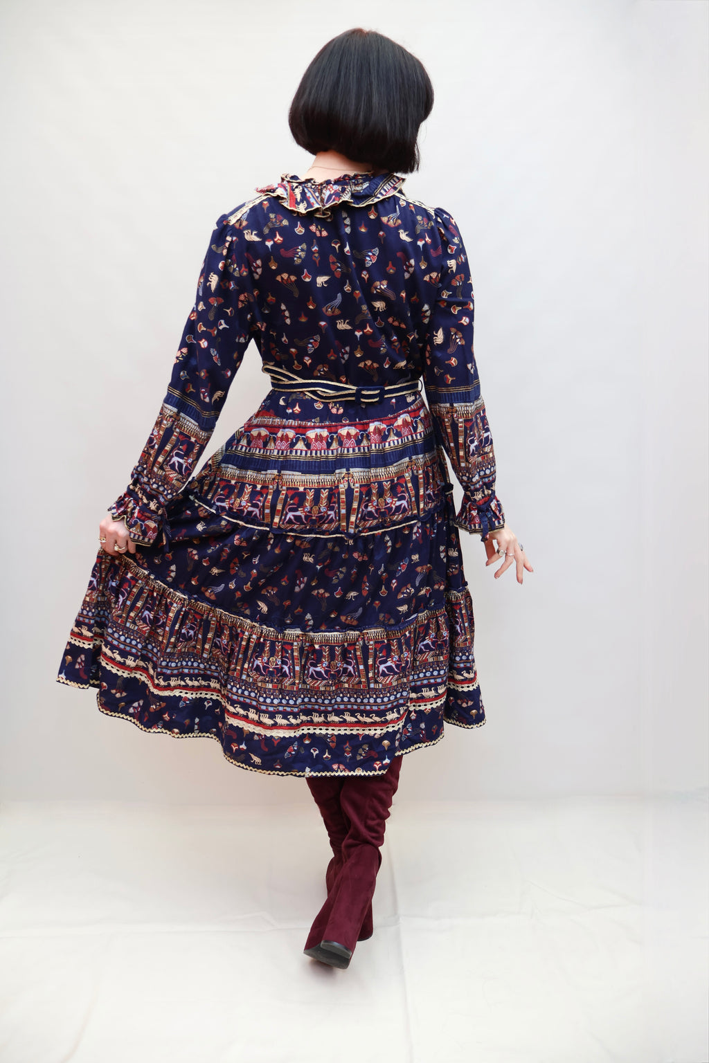 Vintage 70s Egyptian Dress