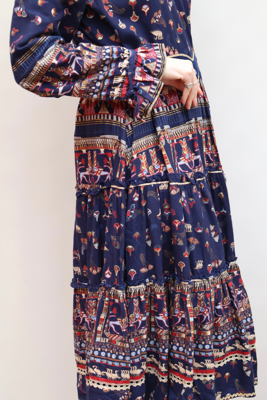 Vintage 70s Egyptian Dress