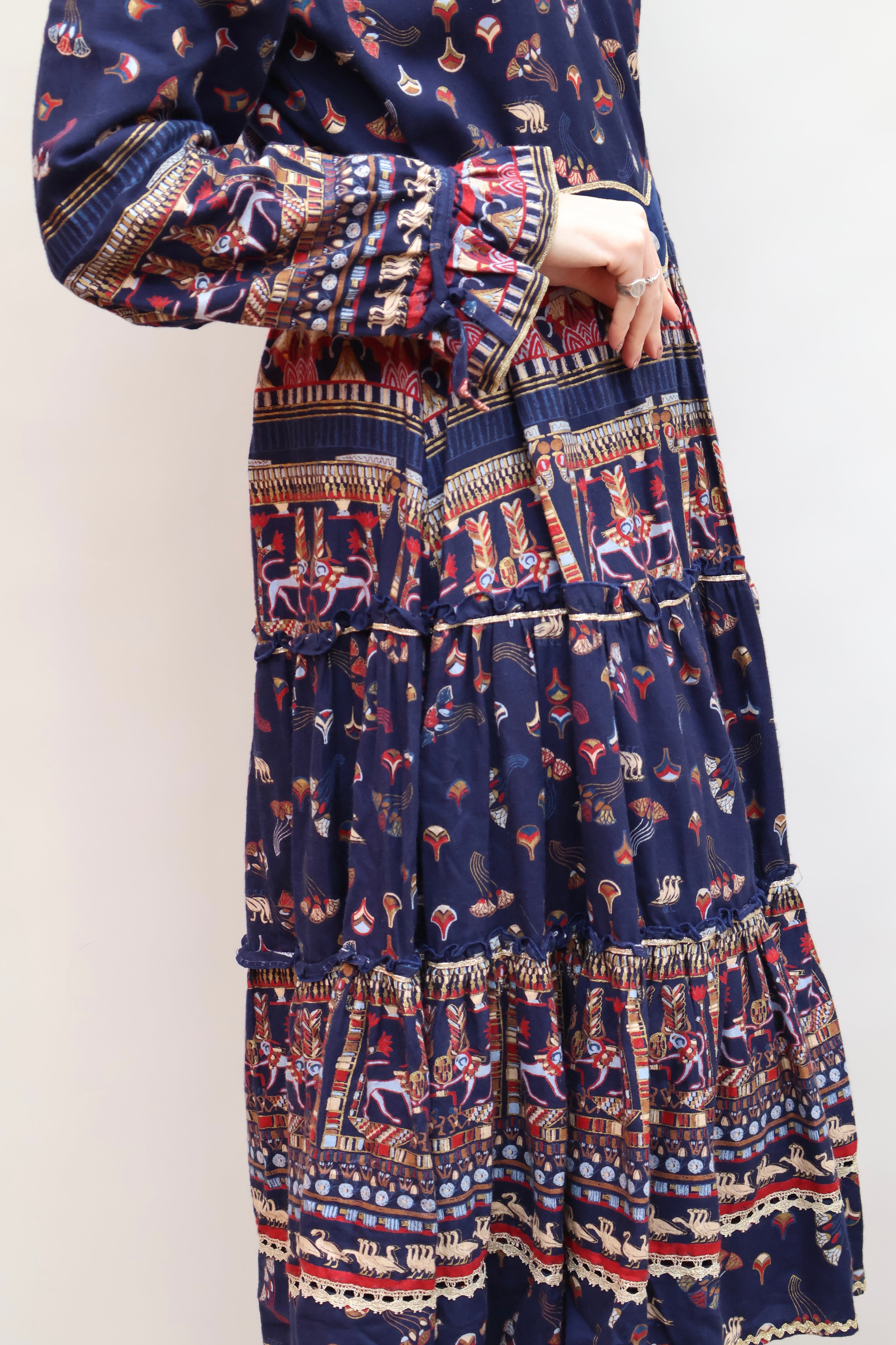 Vintage 70s Egyptian Dress