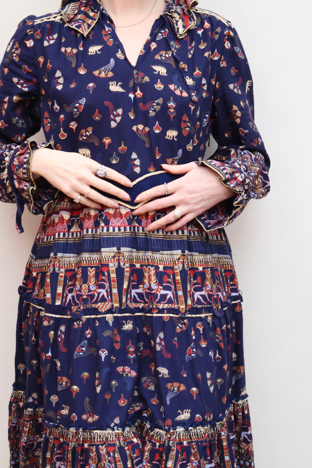 Vintage 70s Egyptian Dress