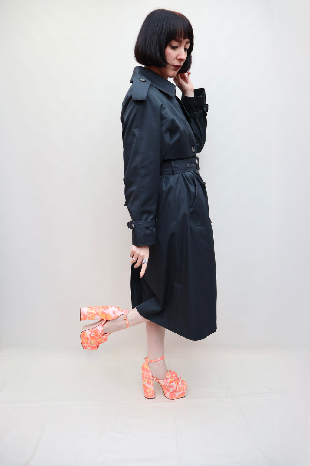 Vintage 80s Trench Coat