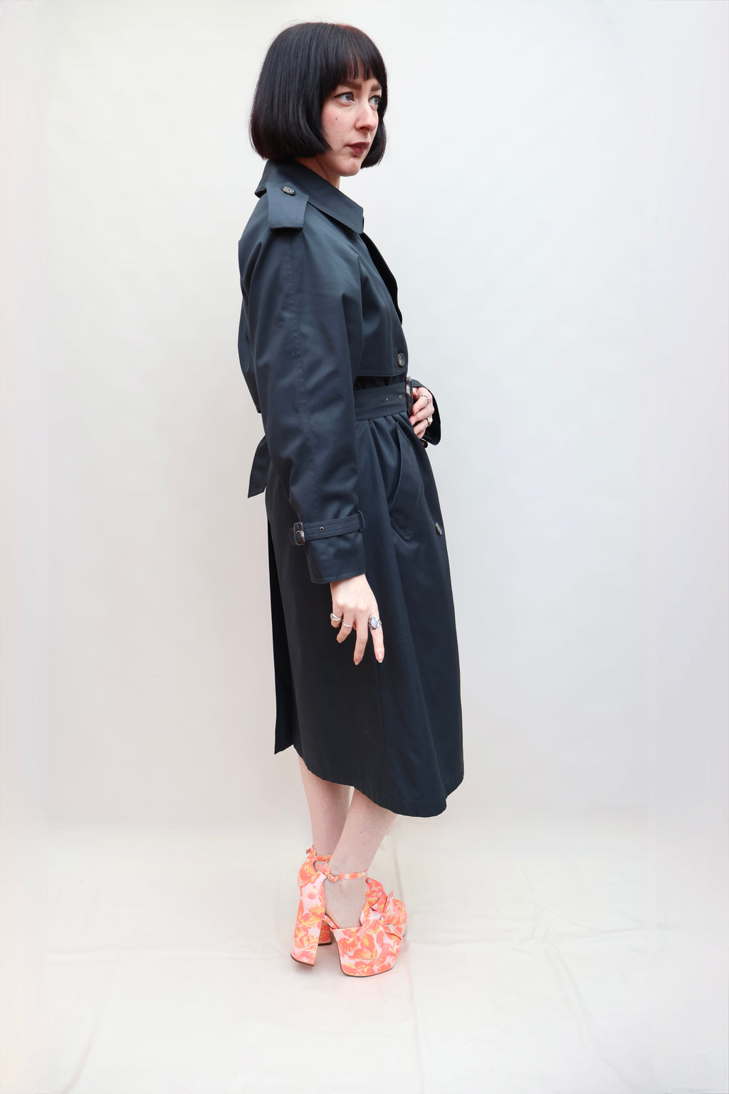 Vintage 80s Trench Coat