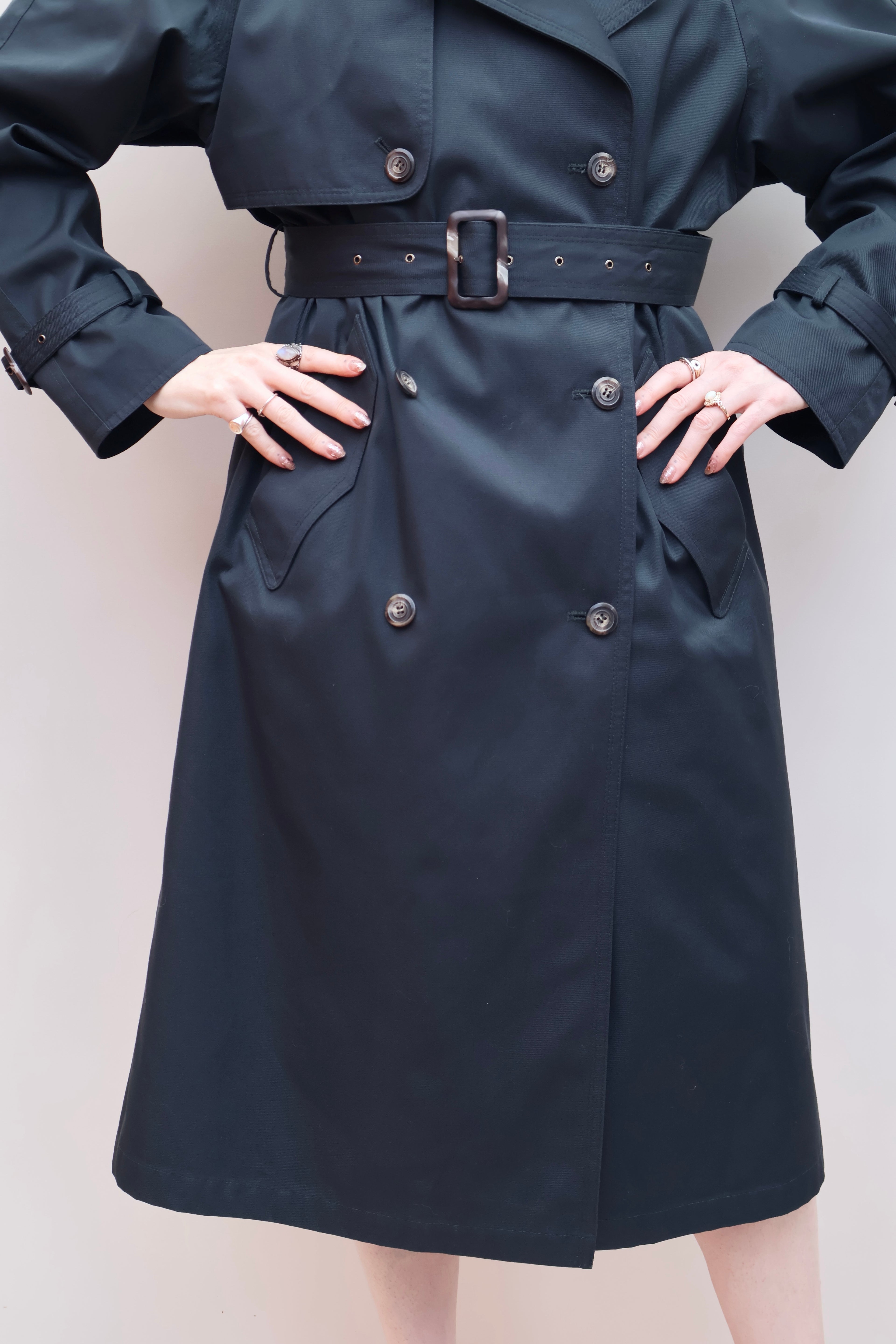 Vintage 80s Trench Coat