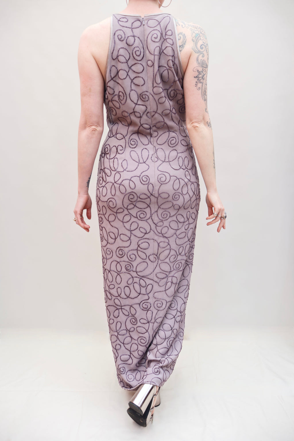 Vintage Beaded Cocktail Dress