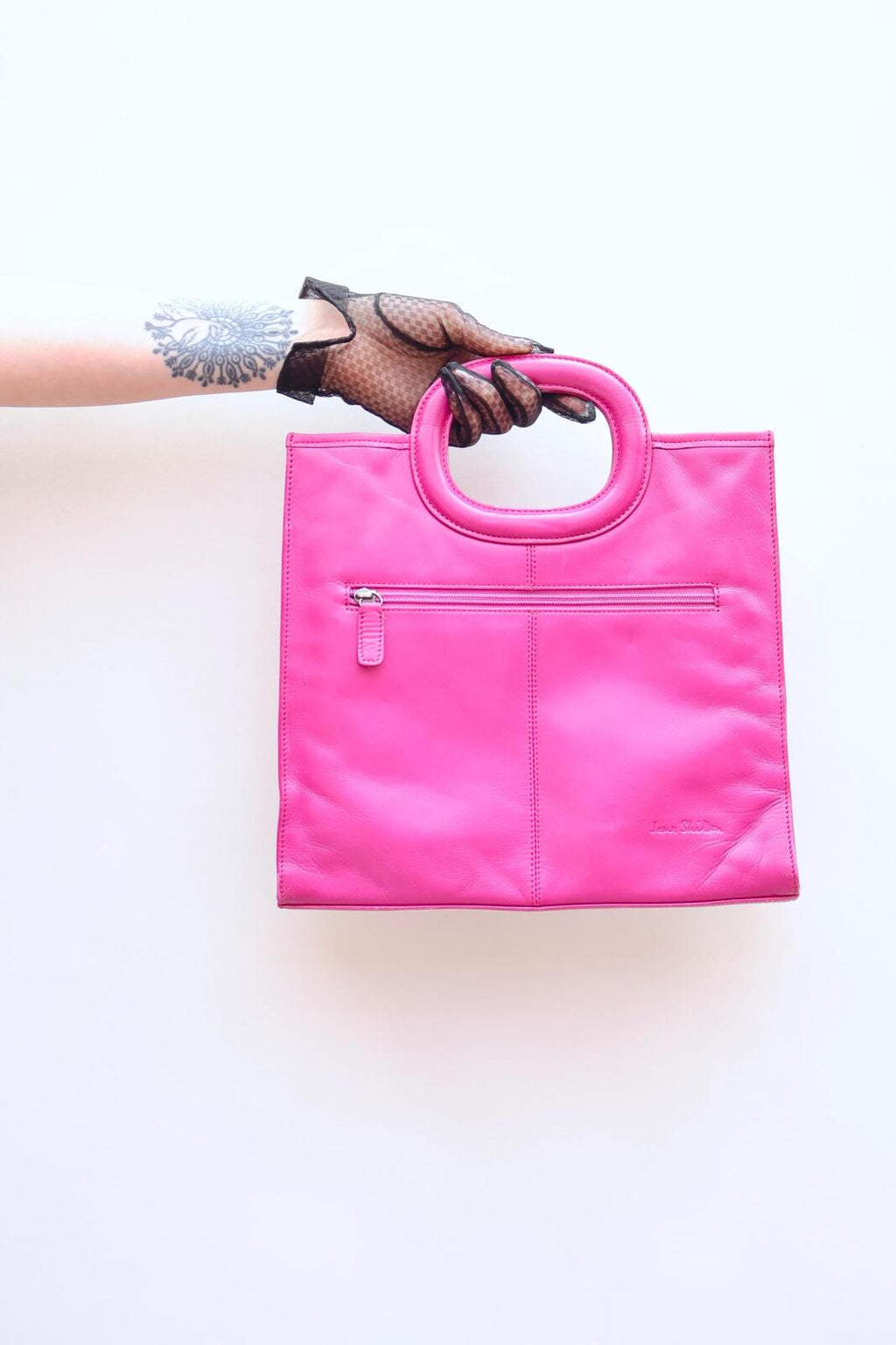 Vintage 90s Hot Pink Handbag