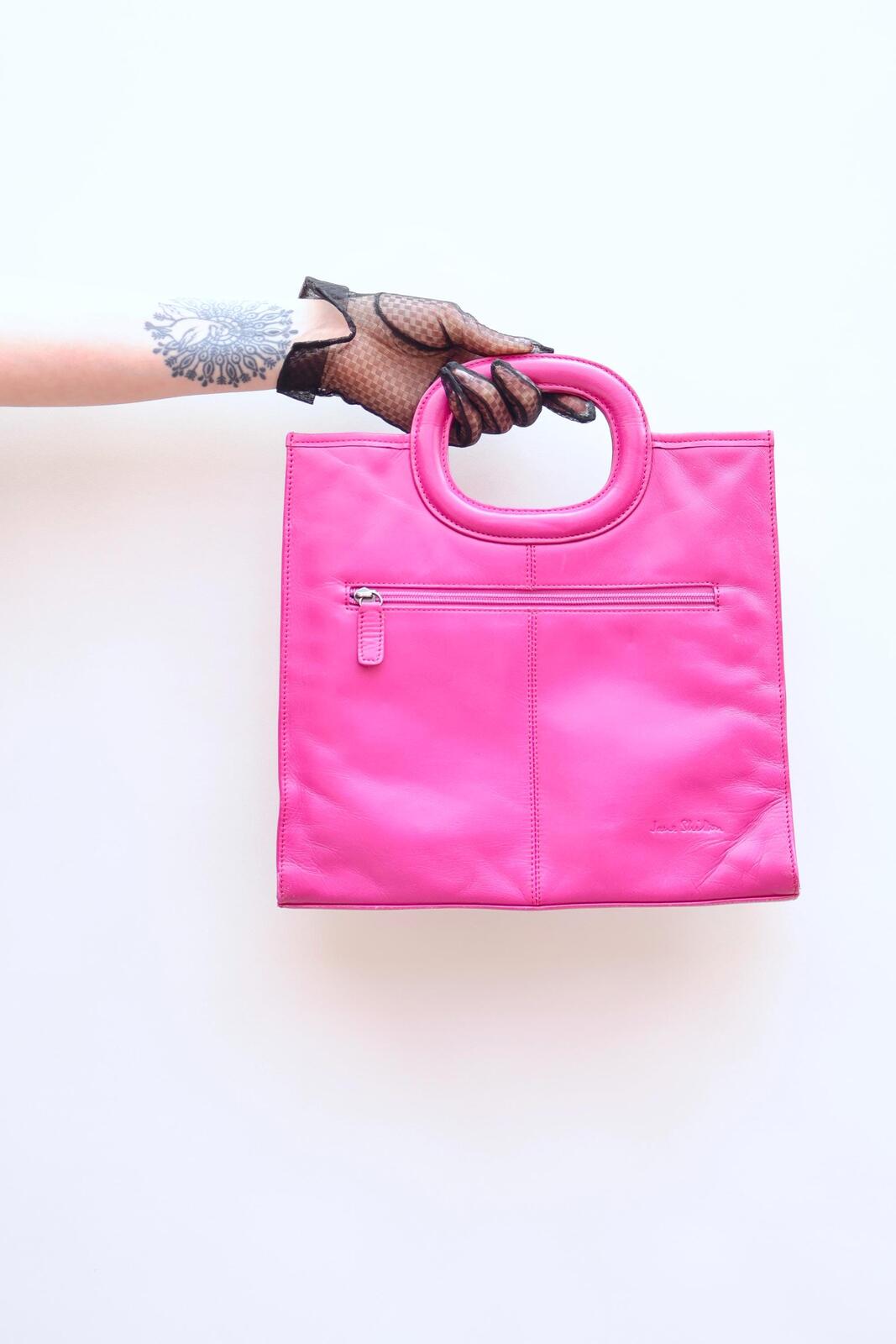 Vintage 90s Hot Pink Handbag