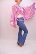 Upcycled Sari Silk Blouse