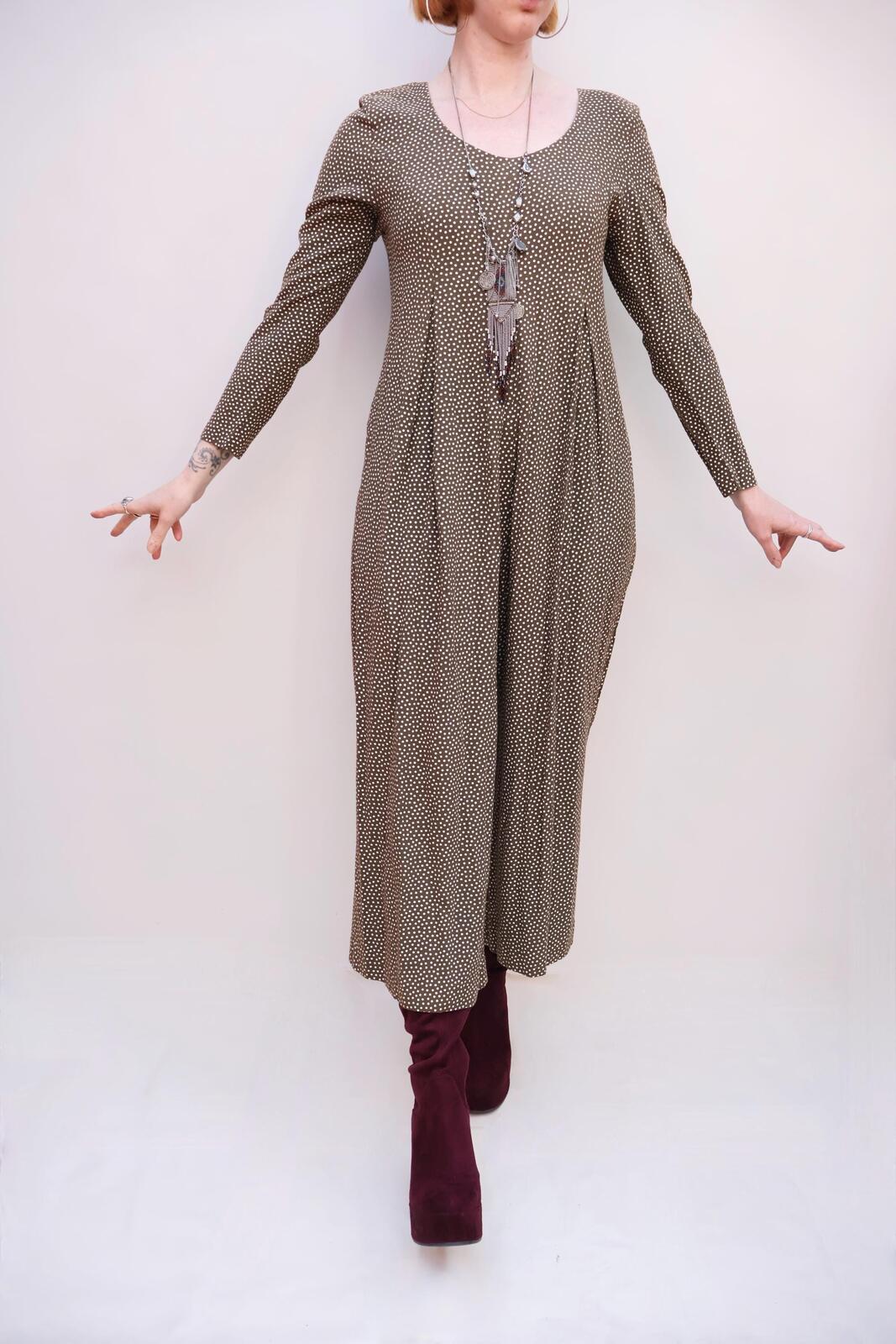Vintage Polka Dot Jumpsuit