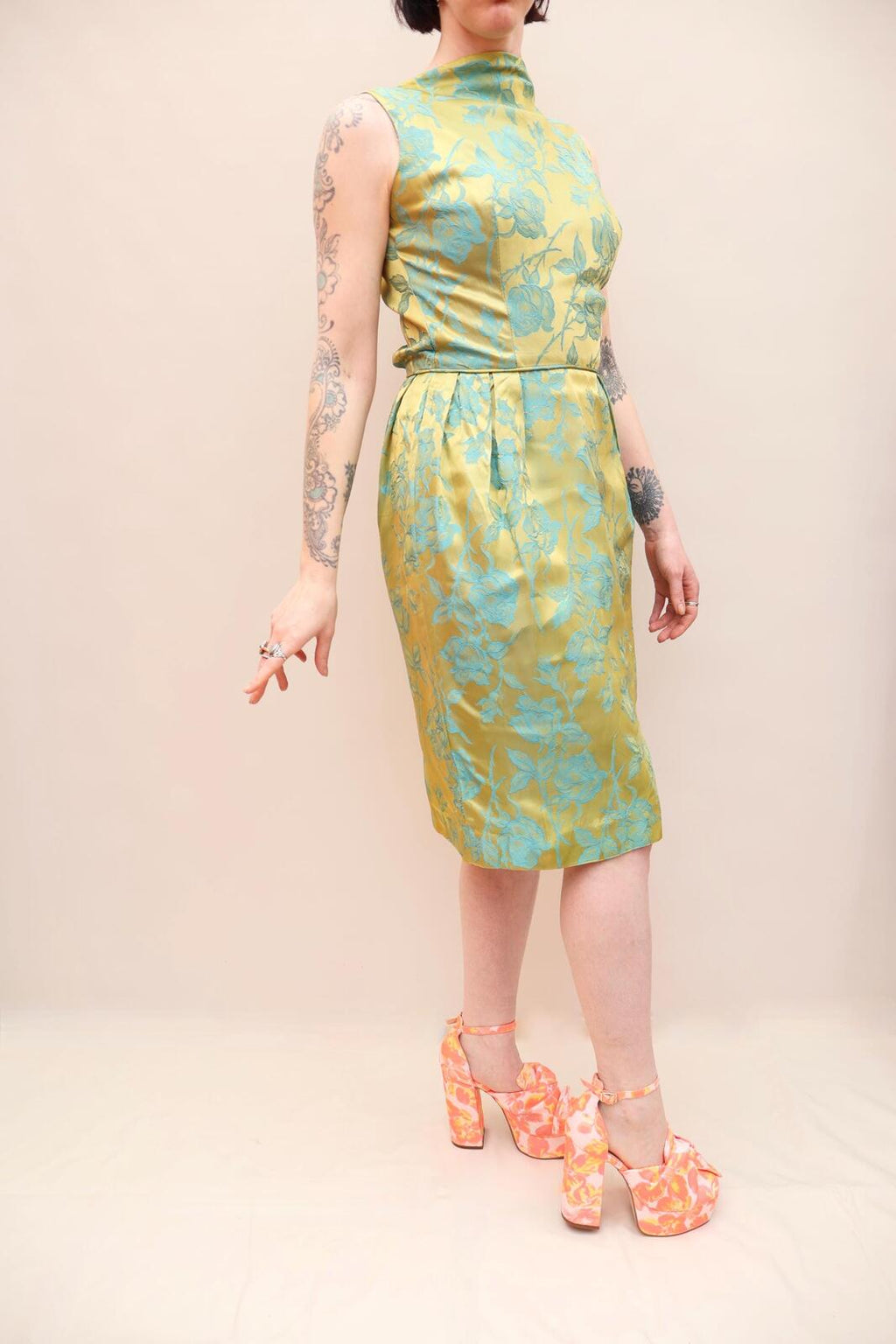 Vintage 50s Wiggle Dress