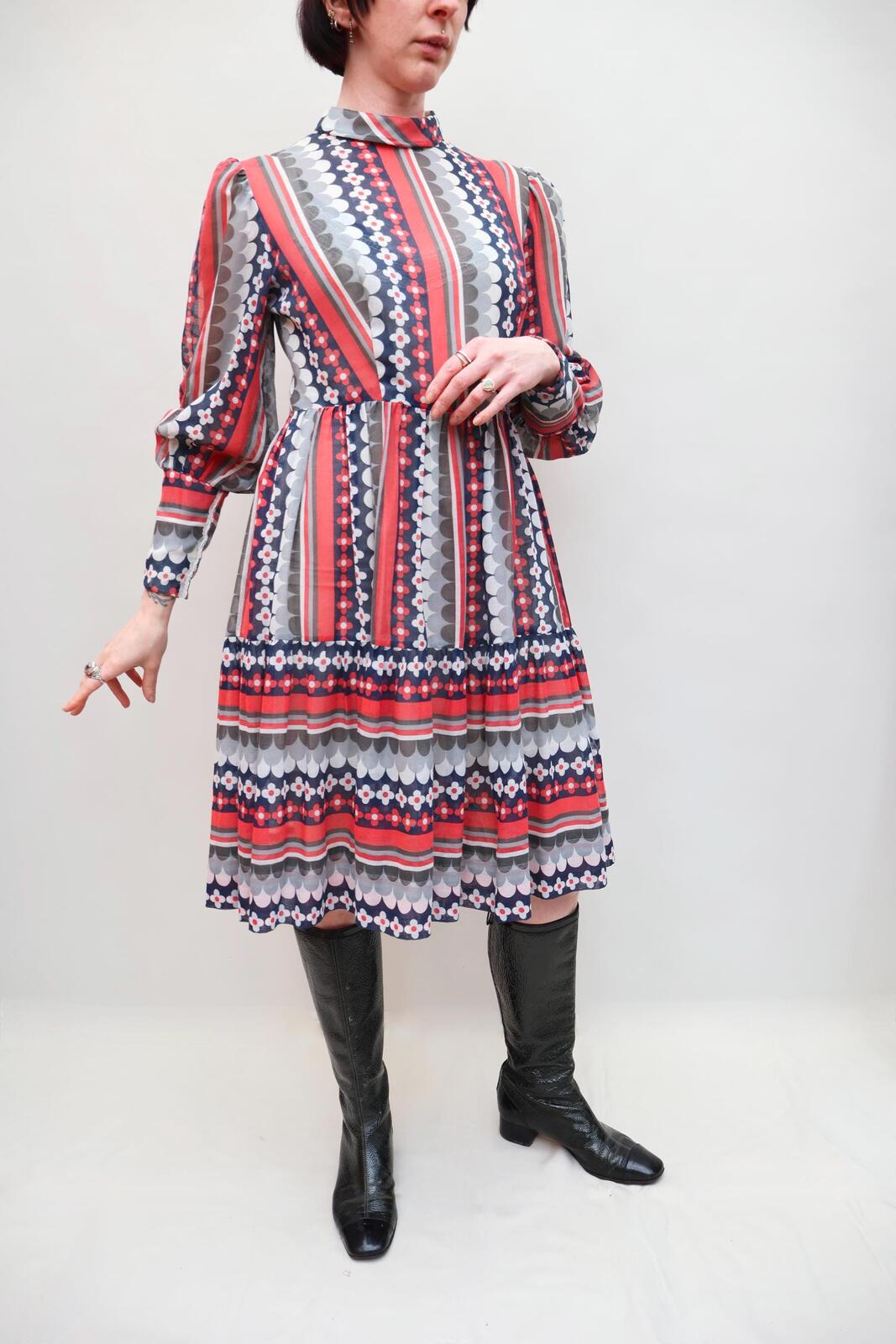 Vintage 70s Prairie Dress
