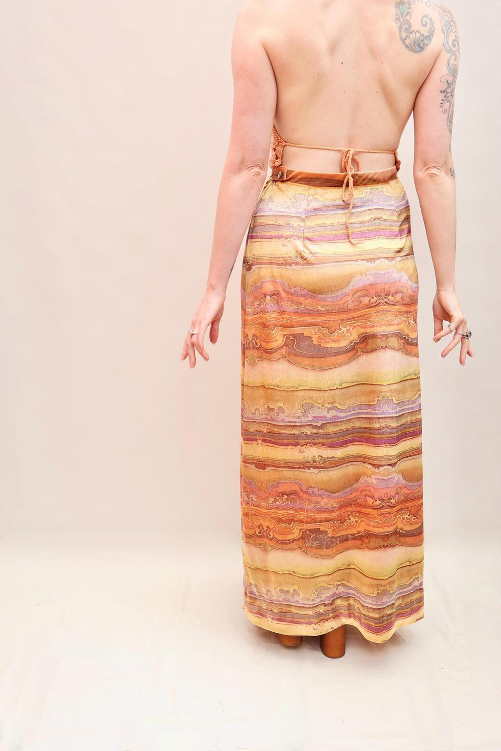 Vintage 70s Psychedelic Skirt