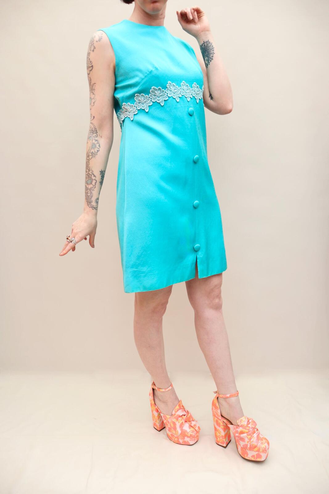 Vintage 60s Shift Dress
