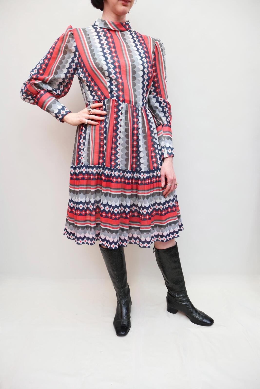 Vintage 70s Prairie Dress