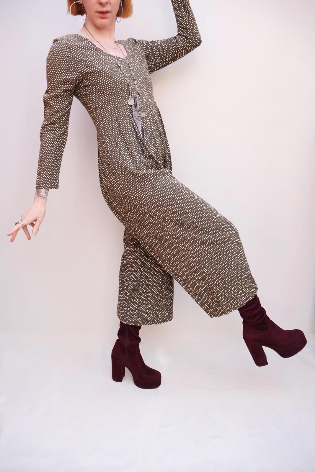 Vintage Polka Dot Jumpsuit