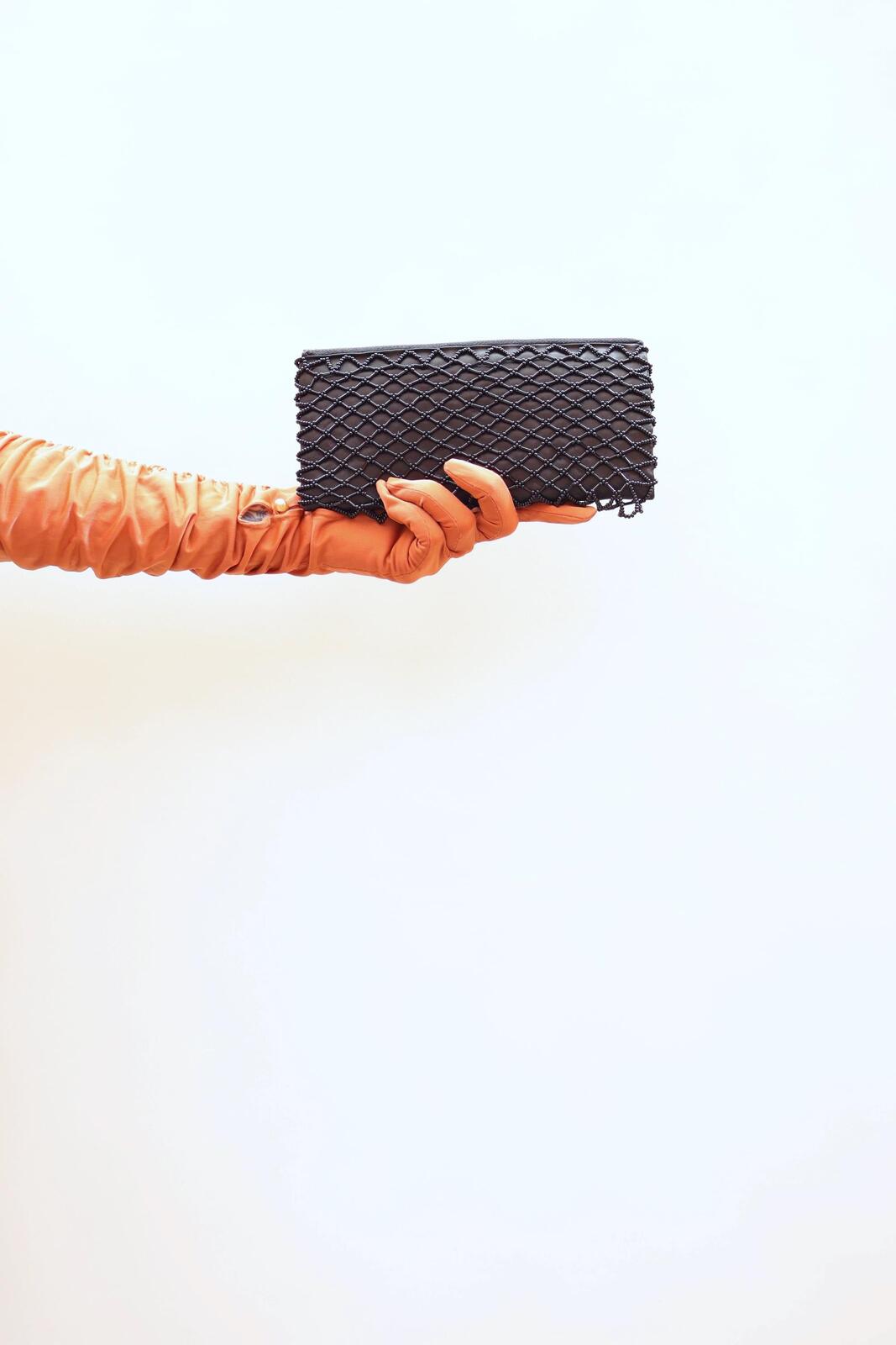 Vintage 90s Beaded Clutch