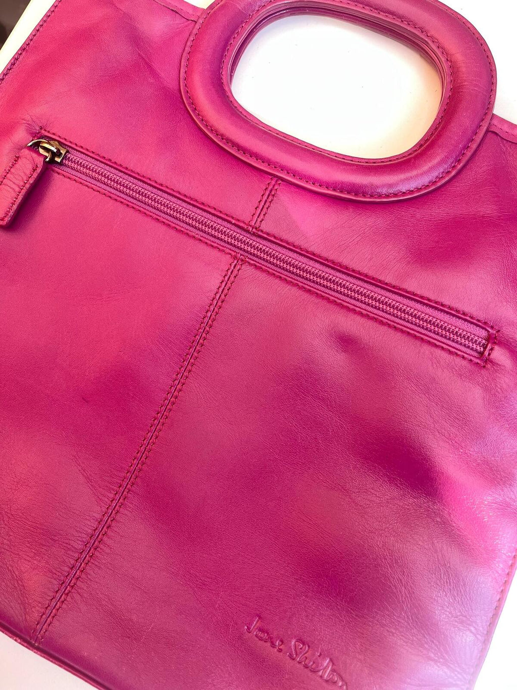 Vintage 90s Hot Pink Handbag