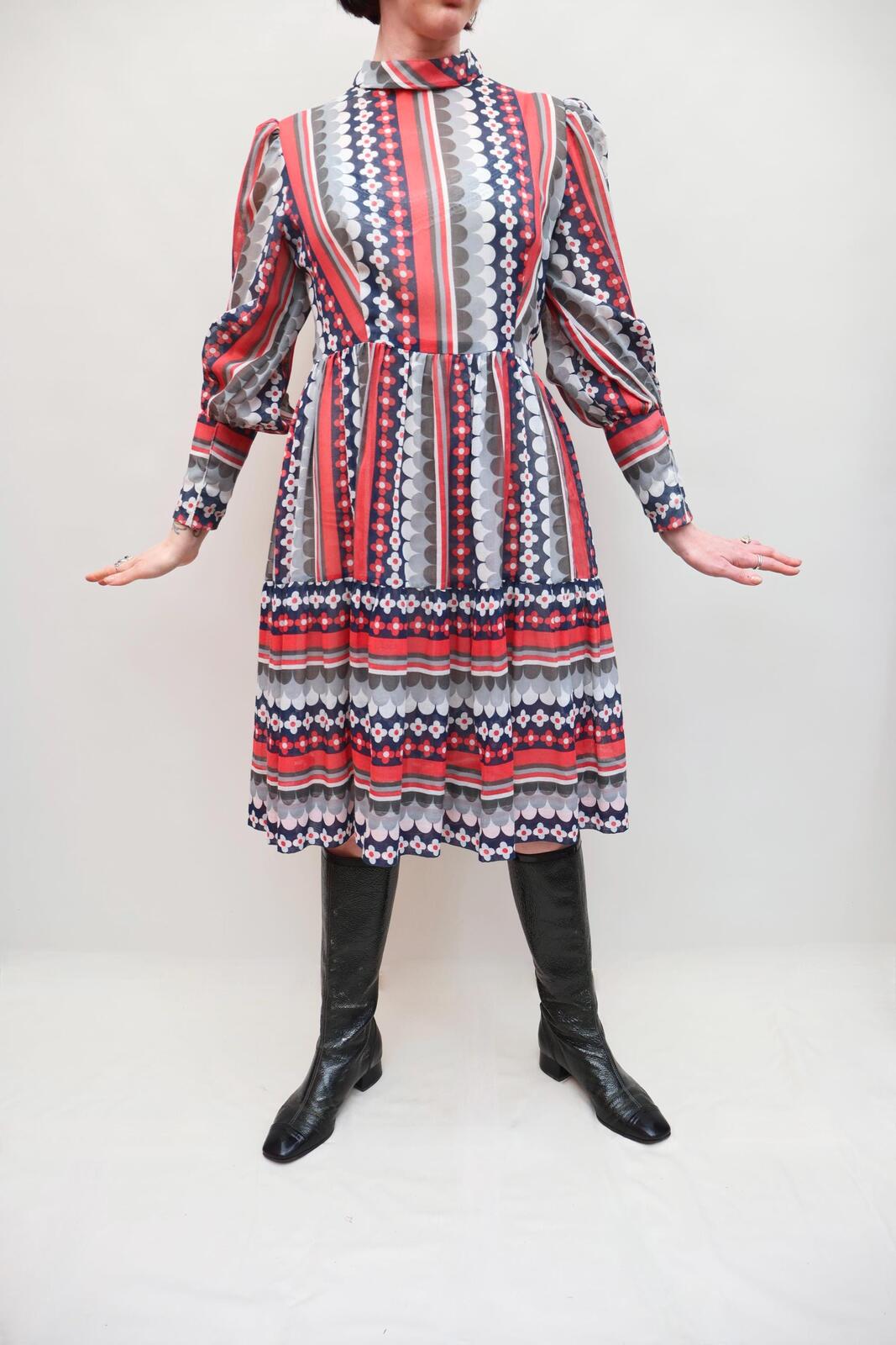 Vintage 70s Prairie Dress