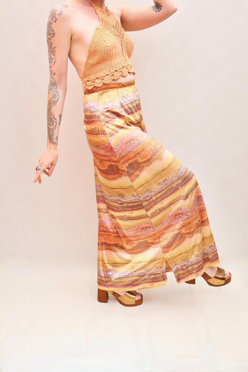 Vintage 70s Psychedelic Skirt