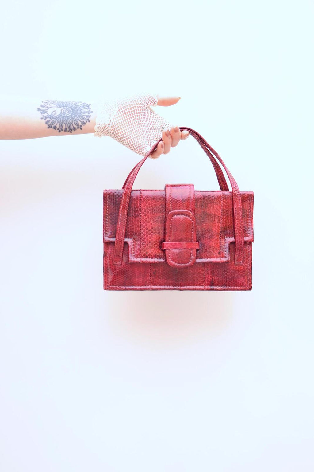Vintage 60s Snakeskin Bag