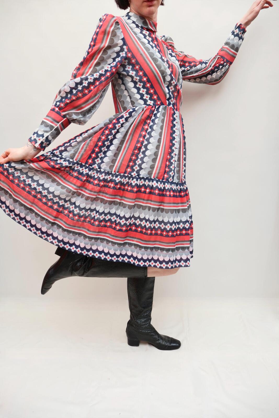 Vintage 70s Prairie Dress
