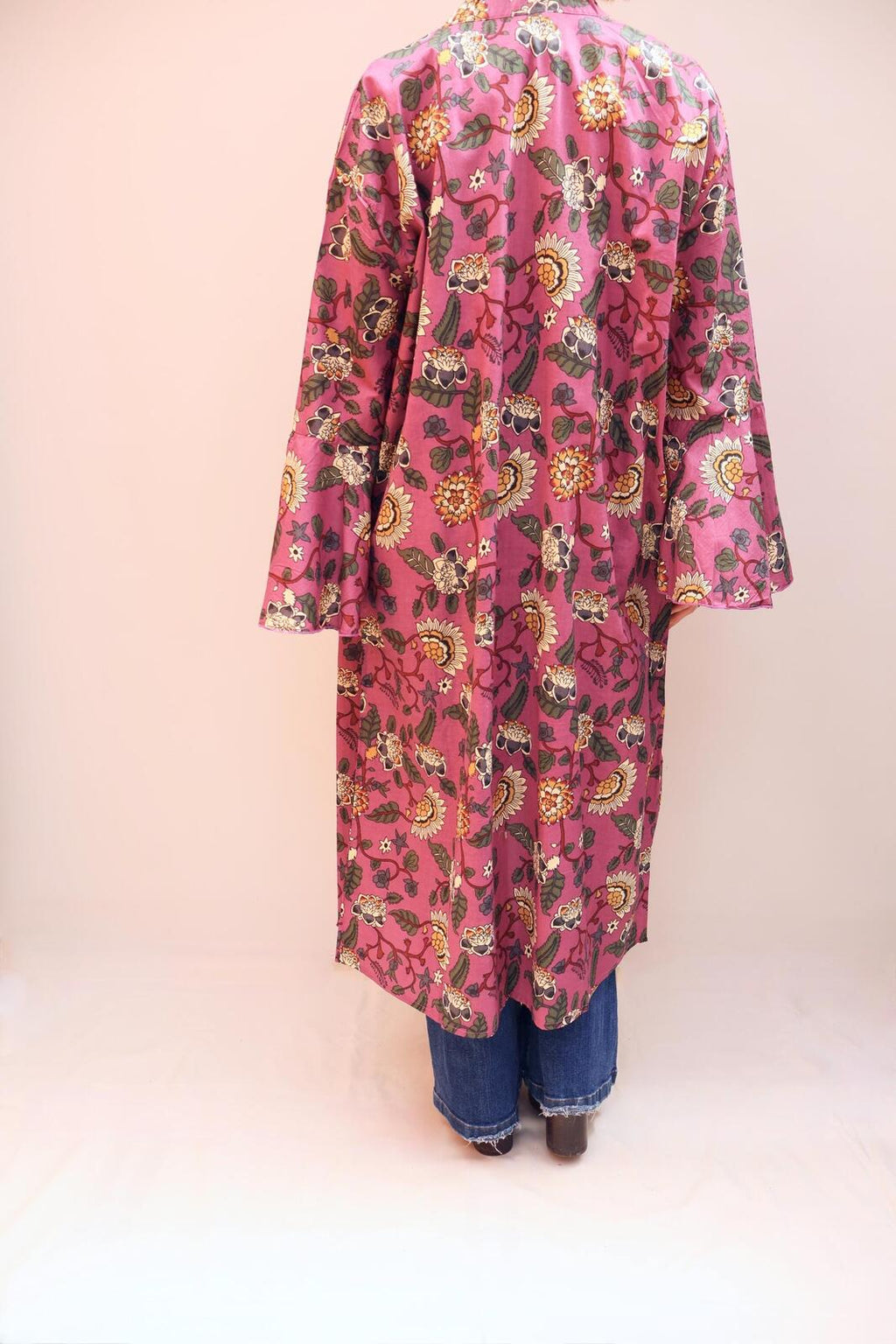 Block Printed Cotton Kimono