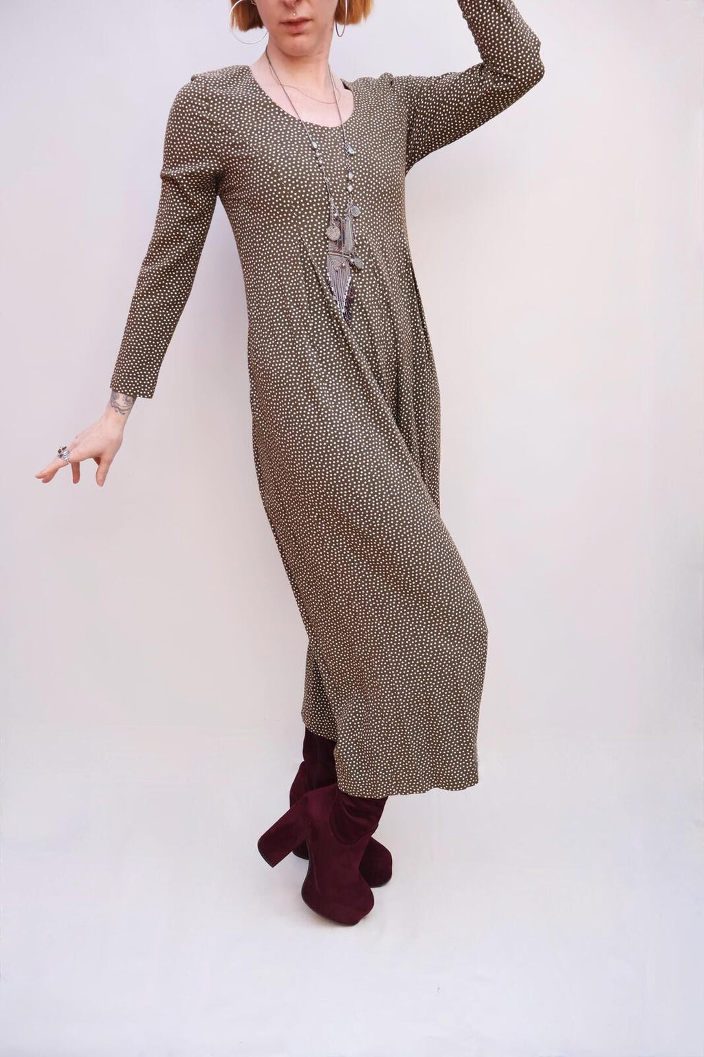 Vintage Polka Dot Jumpsuit