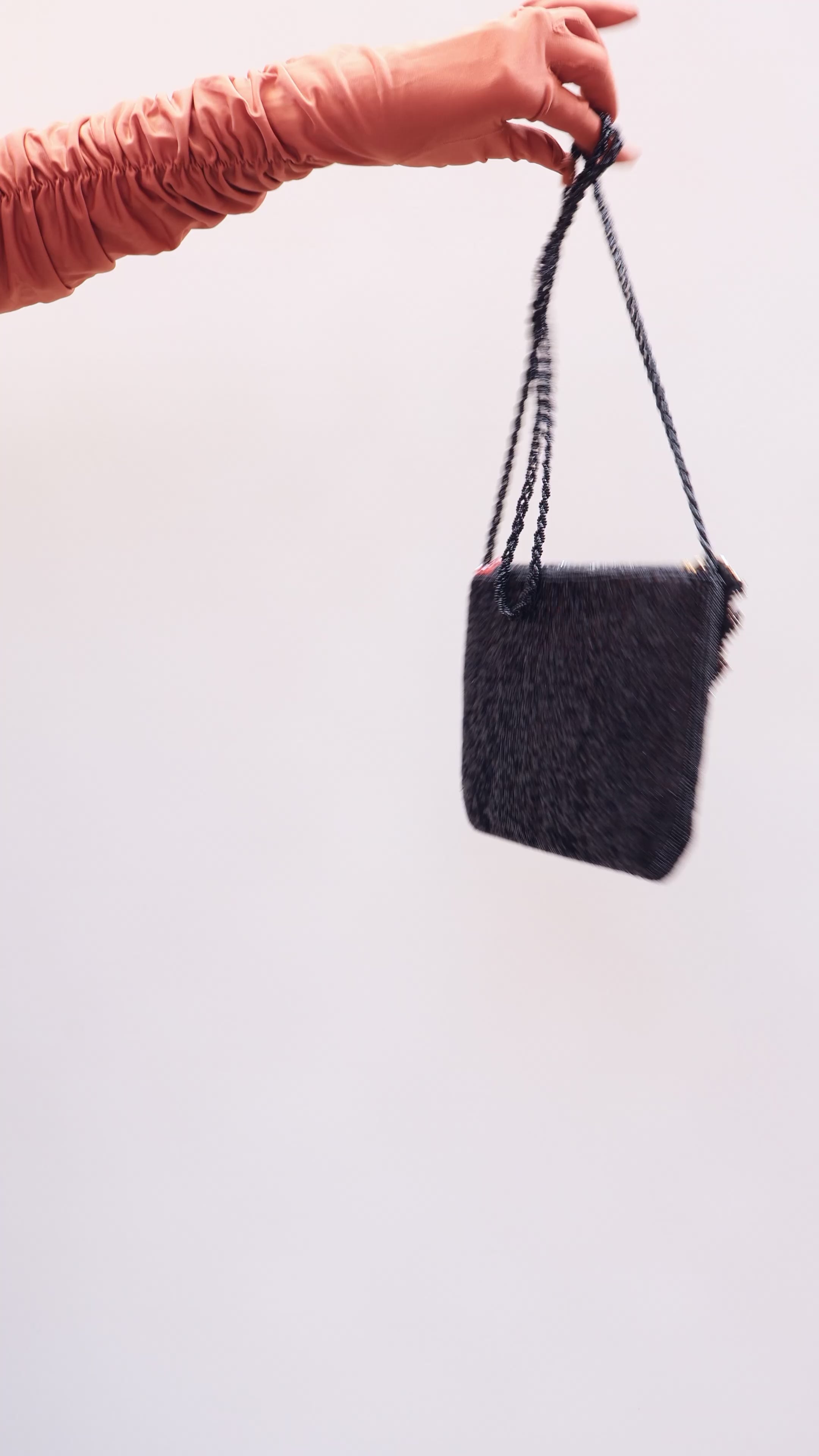 Vintage 80s Beaded Bag