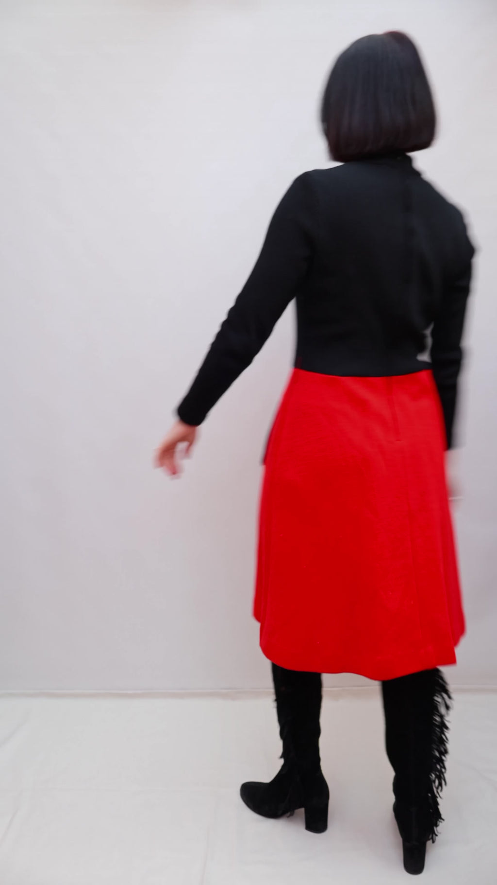 Vintage 60s Knitted Dress