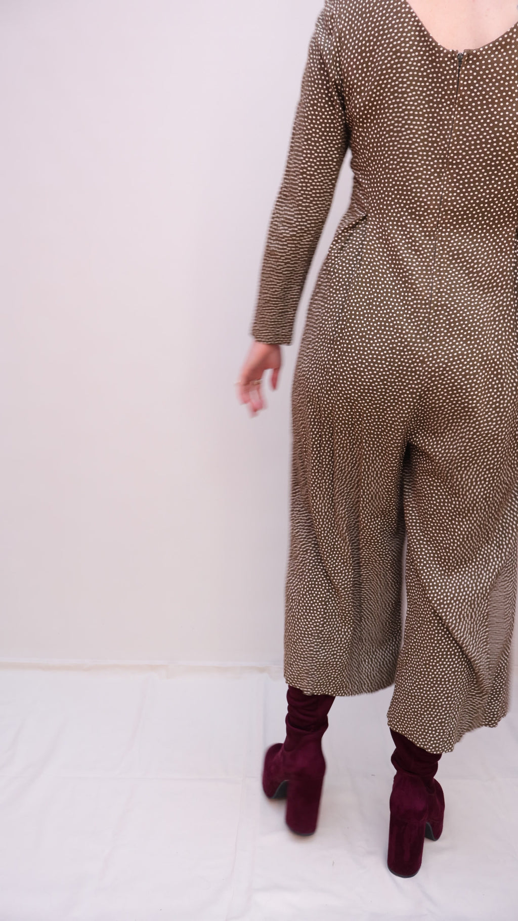 Vintage Polka Dot Jumpsuit