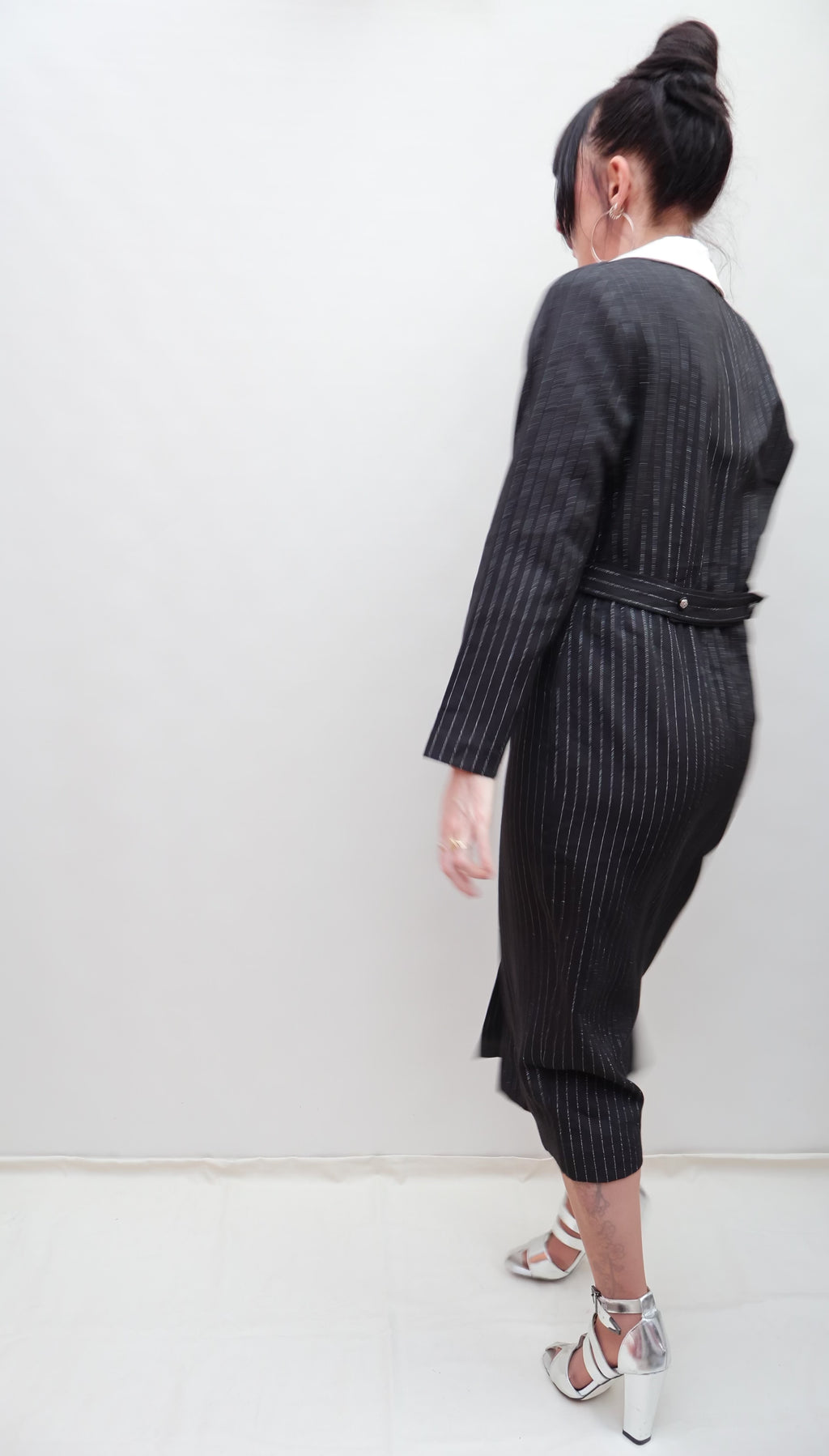 Vintage Pinstripe Dress