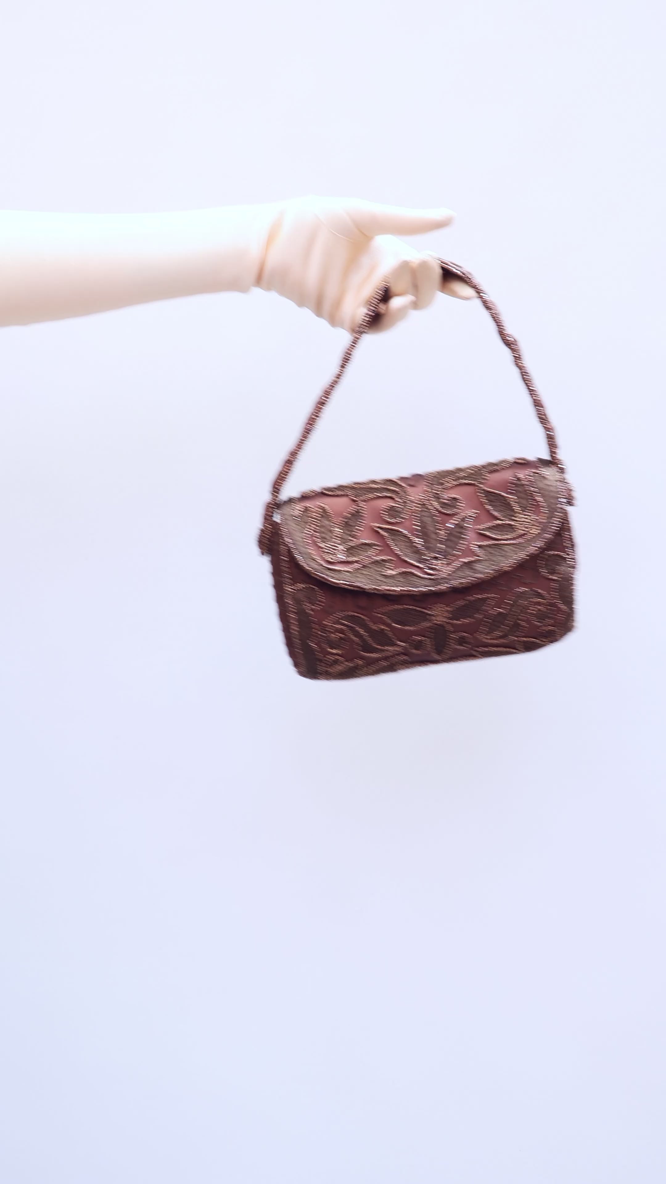 Vintage Bronze Boho Bag