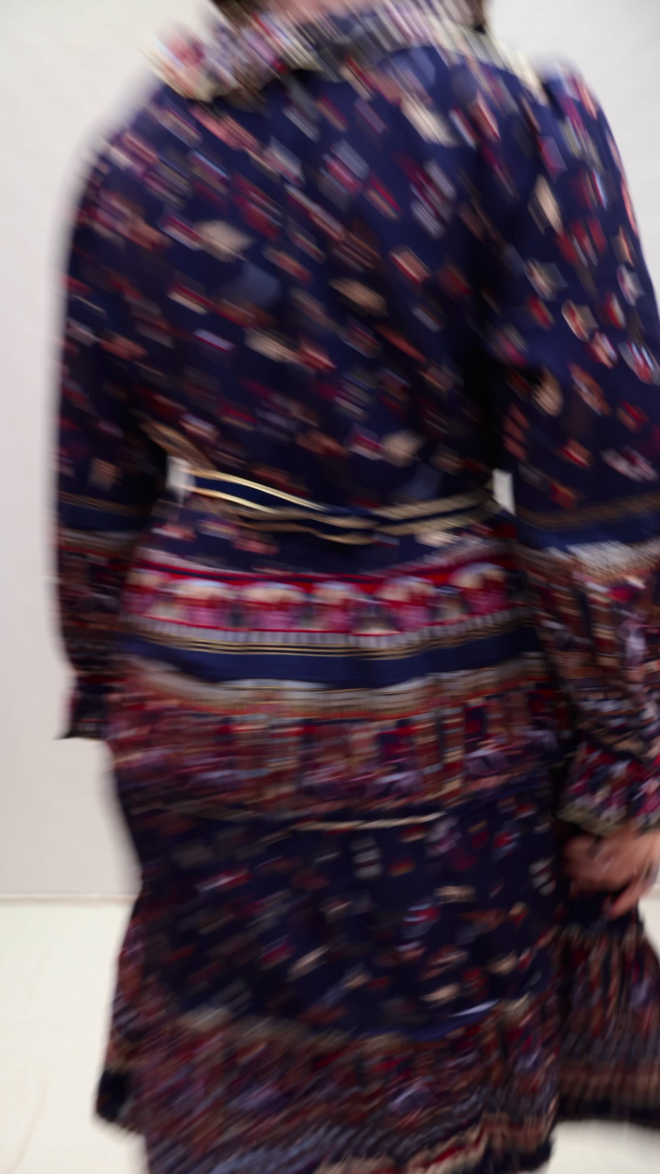 Vintage 70s Egyptian Dress