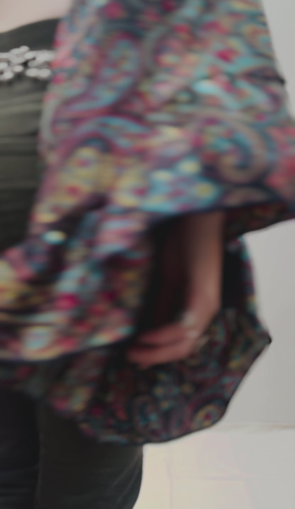 Silk Butterfly Blouse