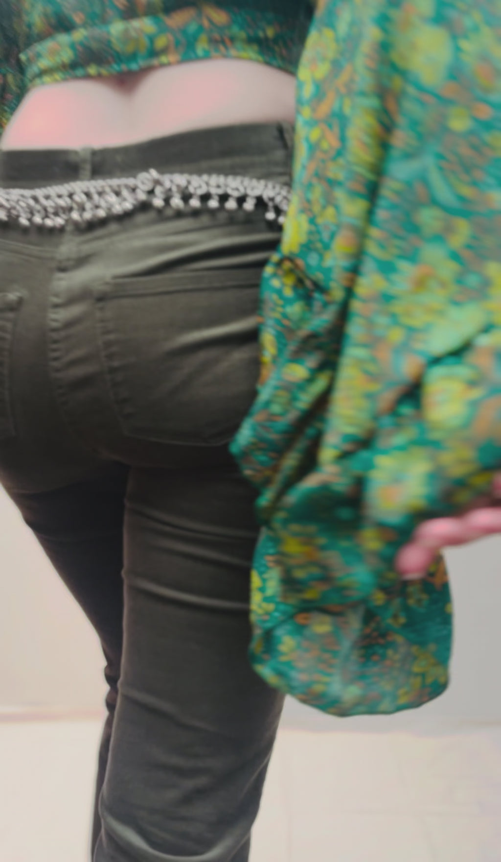 Silk Butterfly Blouse